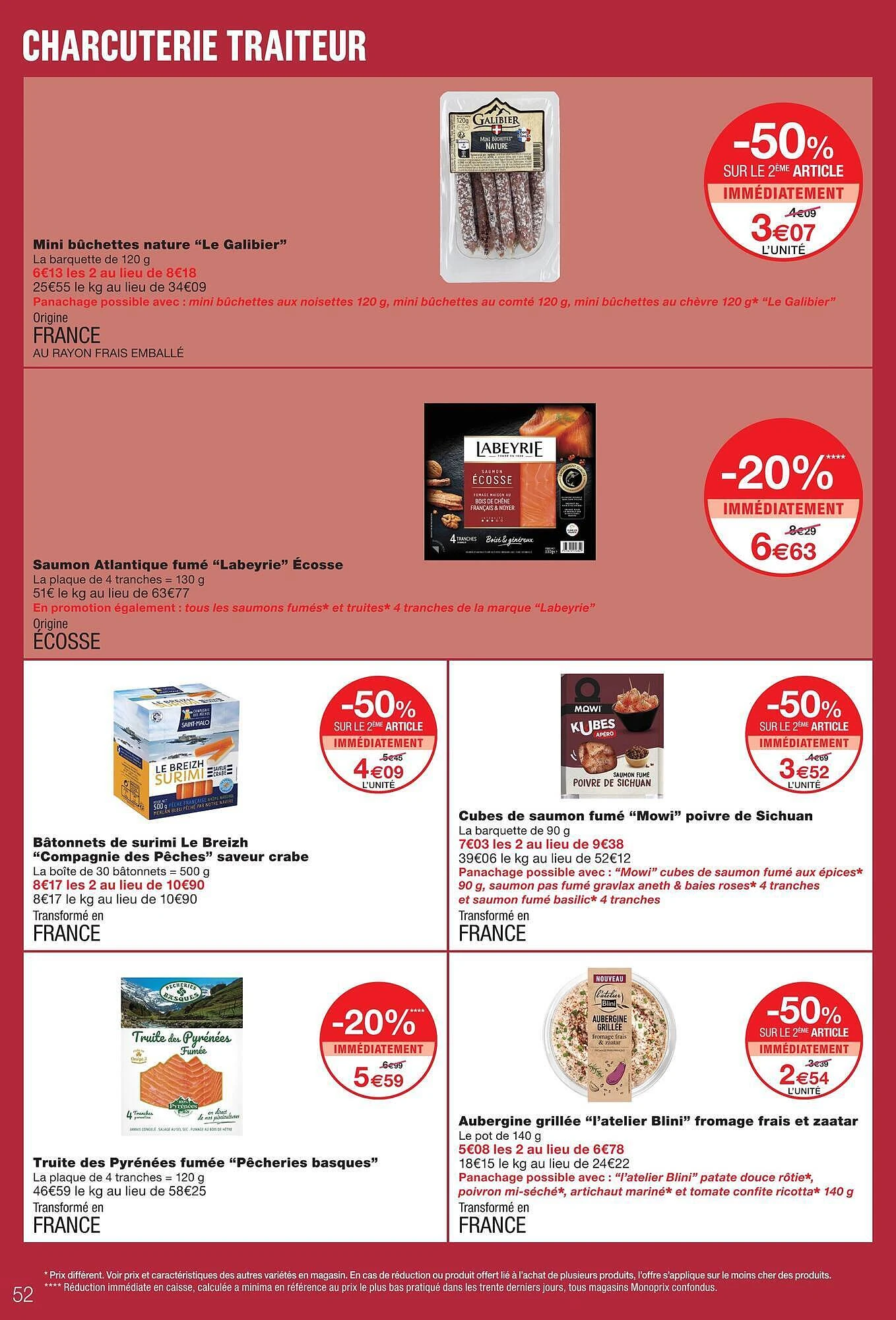 Catalogue Monoprix du 6 au 18 octobre 2026, page 52 sur 79