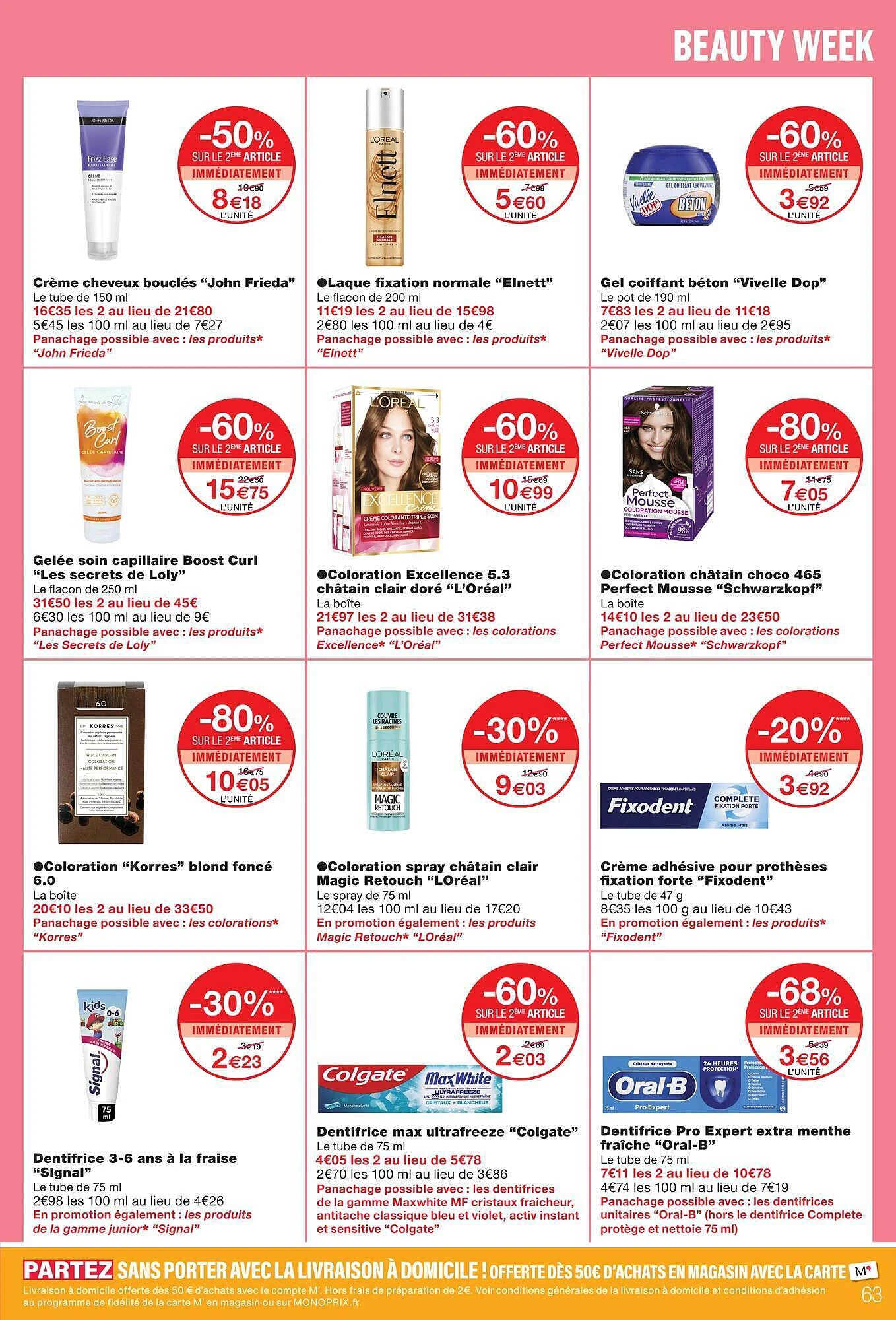 Catalogue Monoprix du 6 au 18 octobre 2026, page 63 sur 79