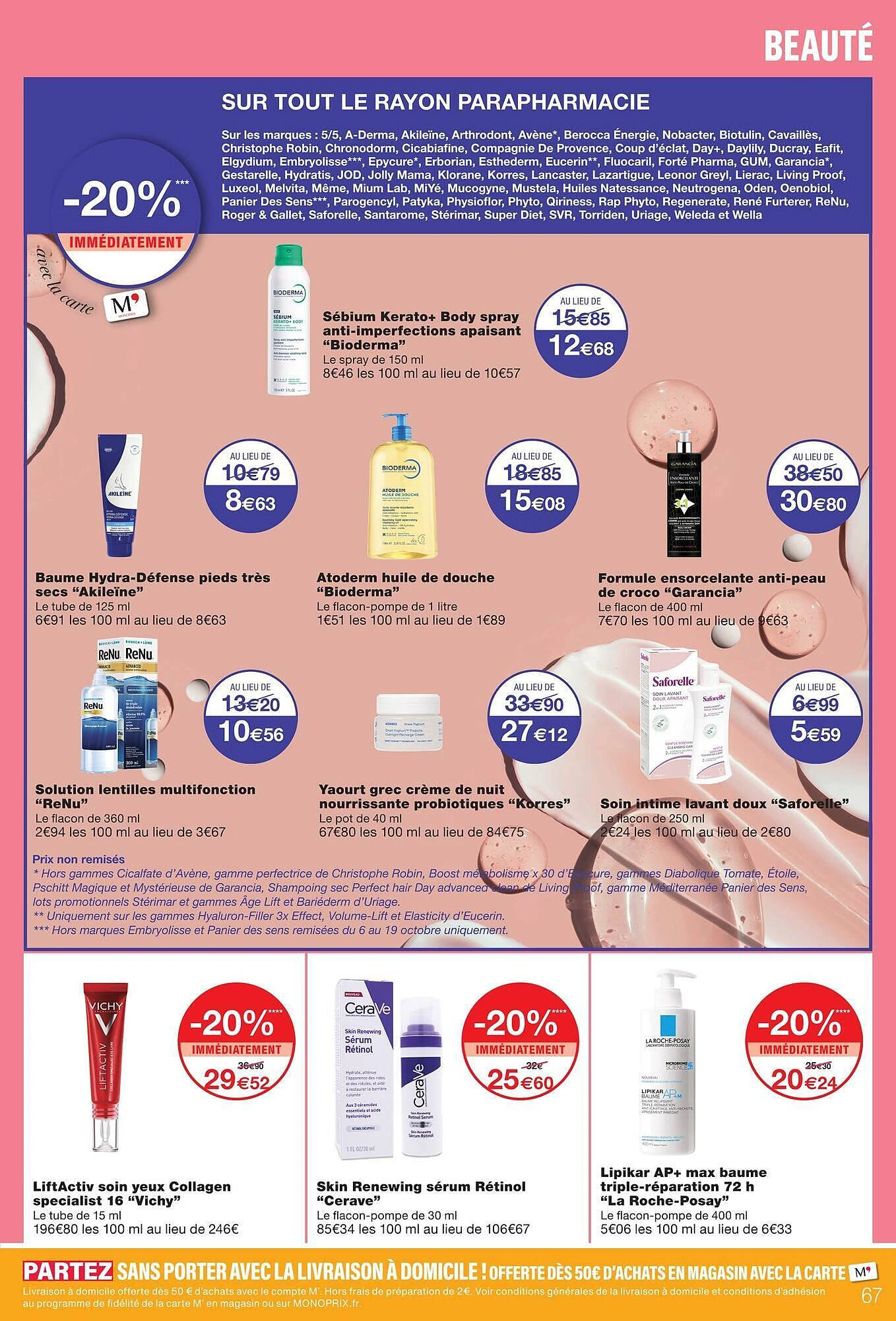 Catalogue Monoprix du 6 au 18 octobre 2026, page 67 sur 79