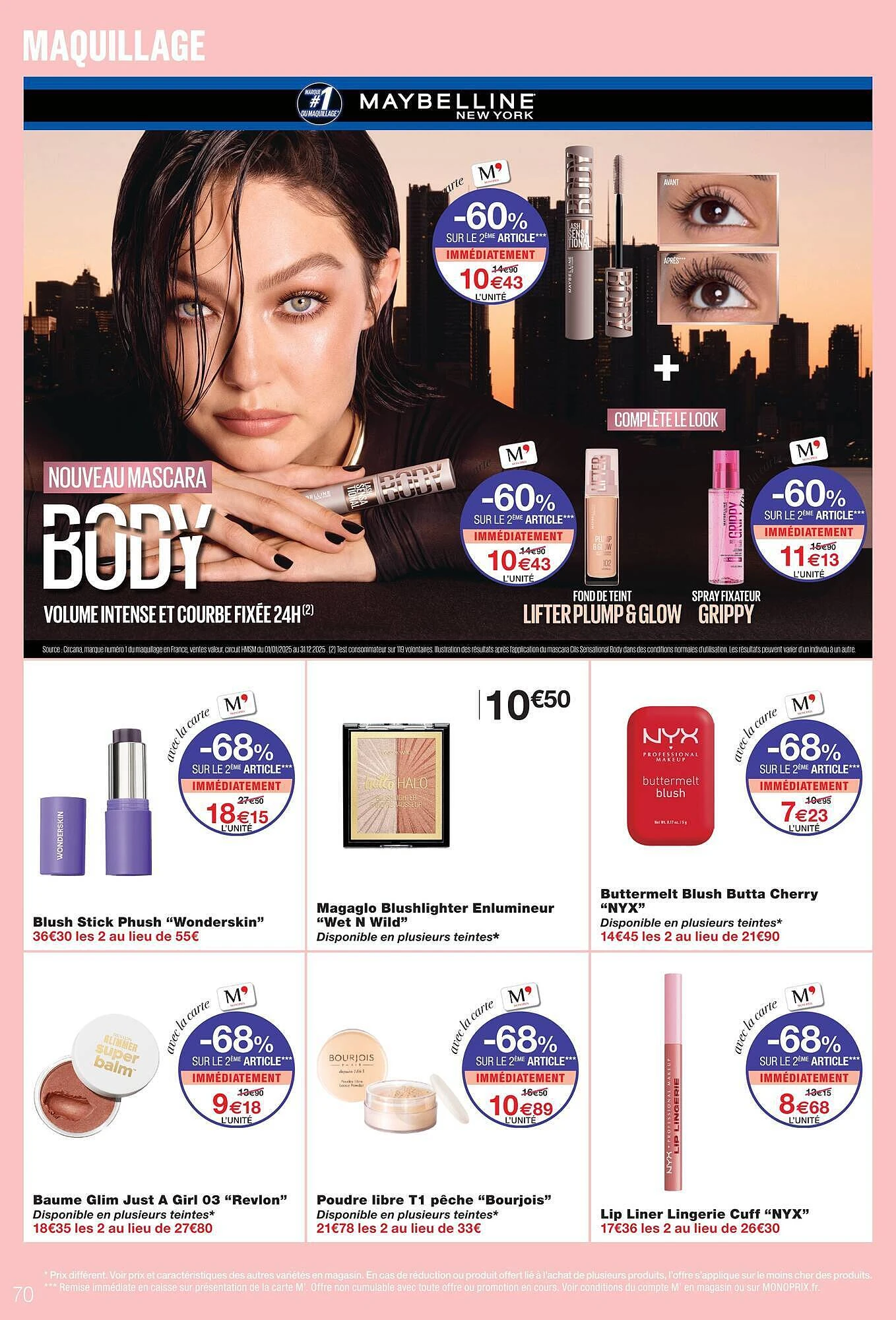 Catalogue Monoprix du 6 au 18 octobre 2026, page 70 sur 79