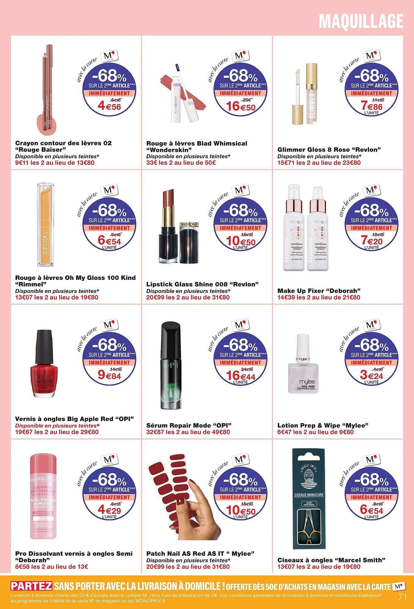 Catalogue Monoprix du 6 au 18 octobre 2026, page 71 sur 79