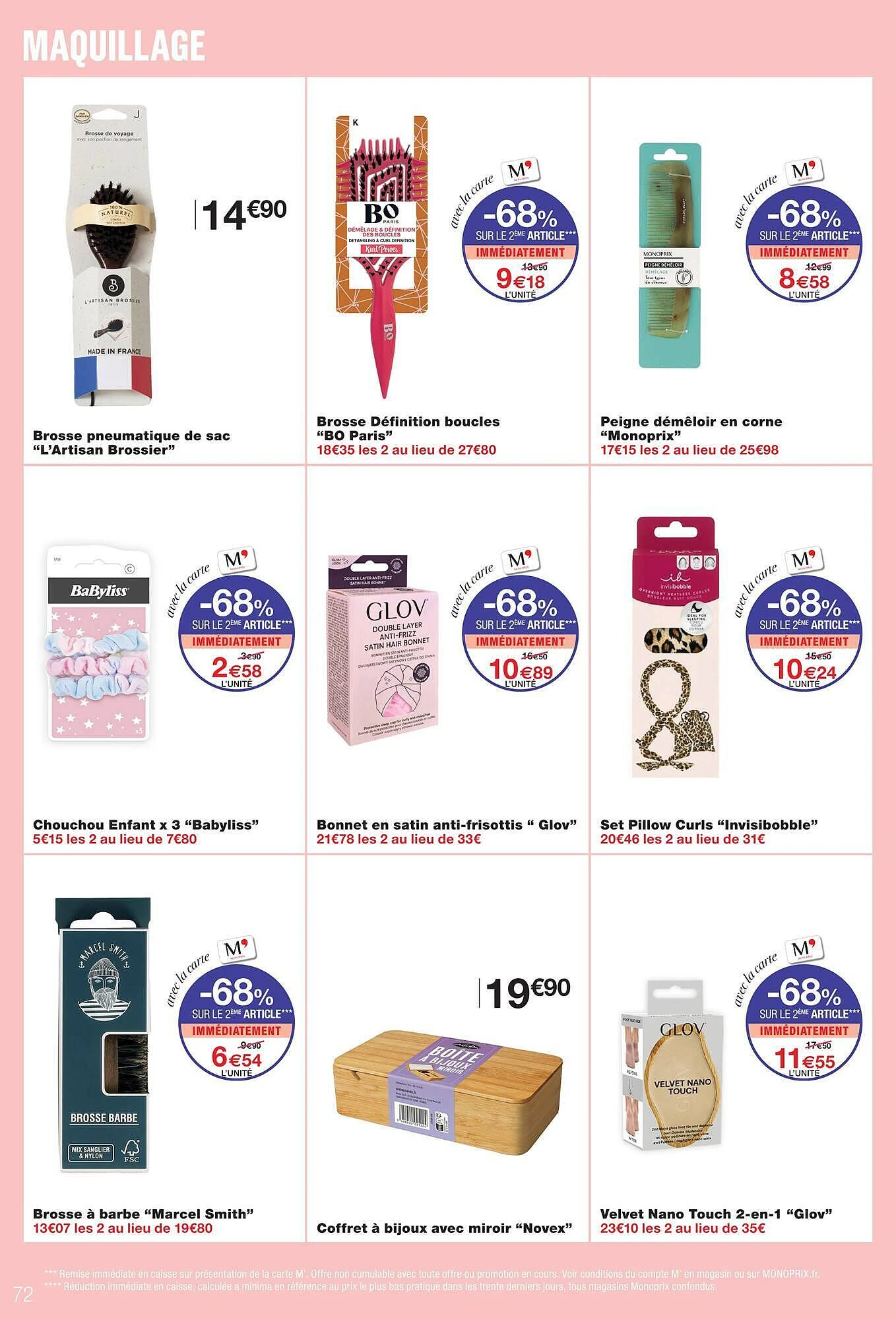 Catalogue Monoprix du 6 au 18 octobre 2026, page 72 sur 79