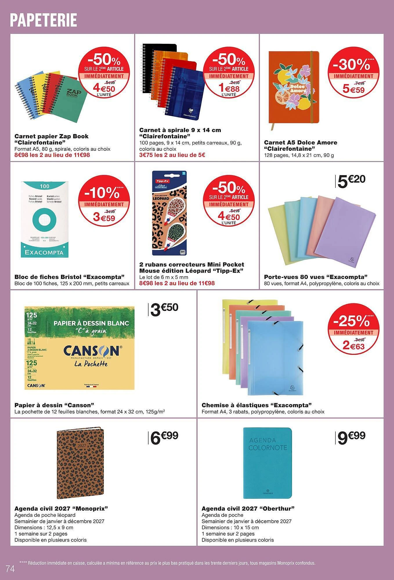 Catalogue Monoprix du 6 au 18 octobre 2026, page 74 sur 79