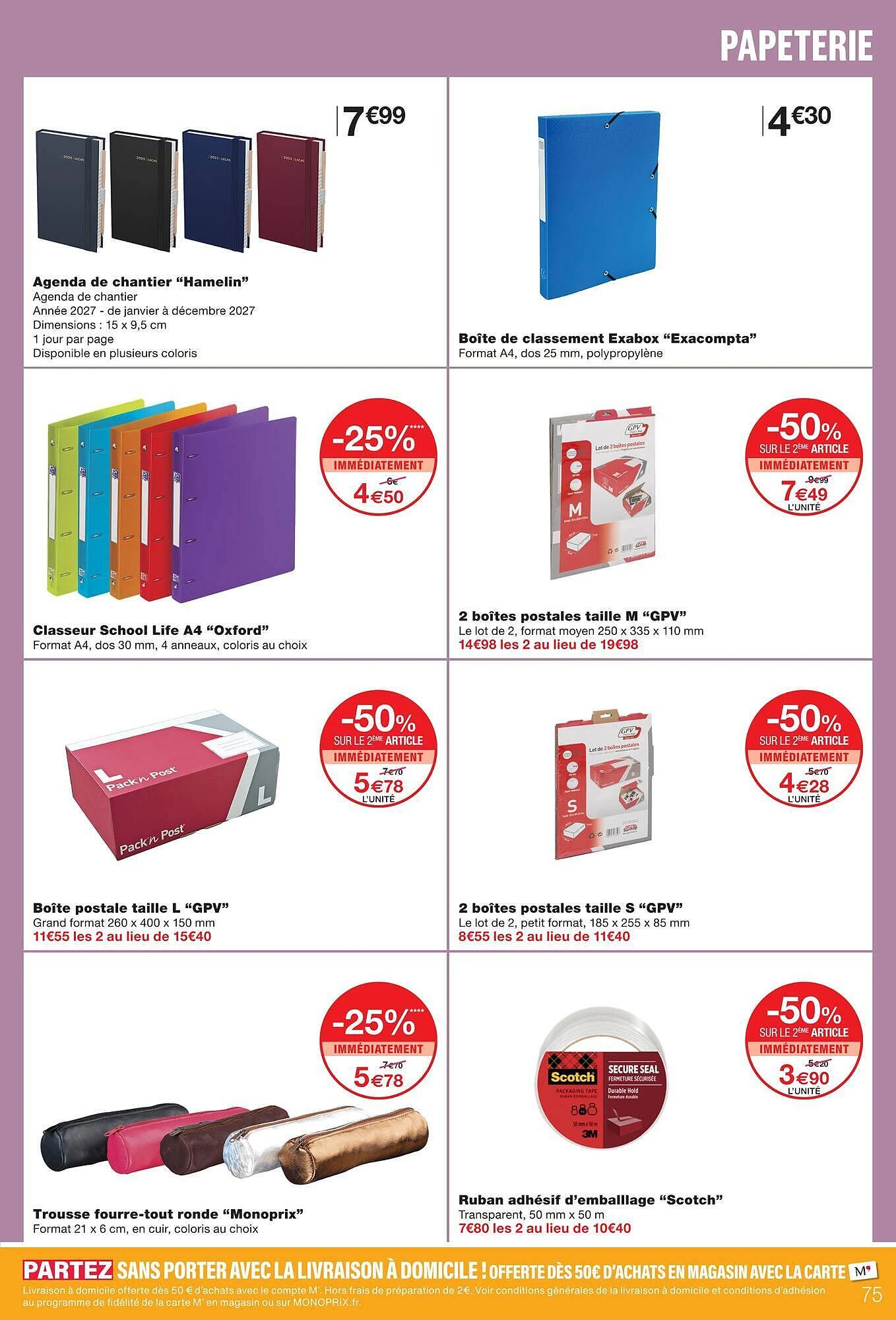 Catalogue Monoprix du 6 au 18 octobre 2026, page 75 sur 79