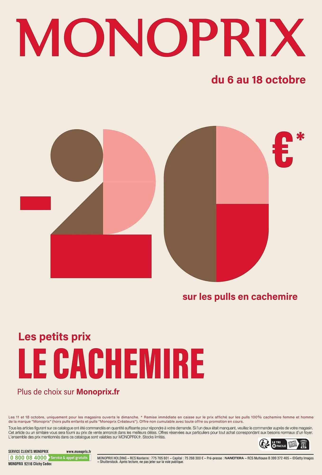 Catalogue Monoprix du 6 au 18 octobre 2026, page 79 sur 79