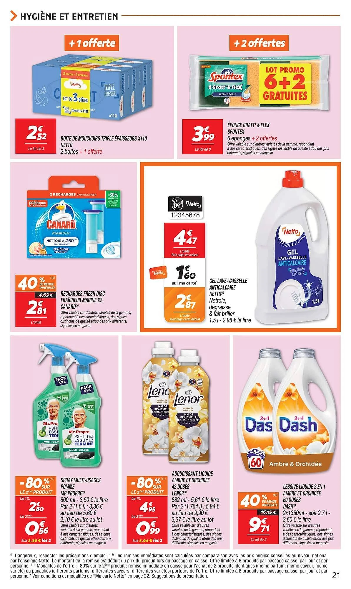 Catalogue Netto du 13 au 19 octobre 2026, page 21 sur 24