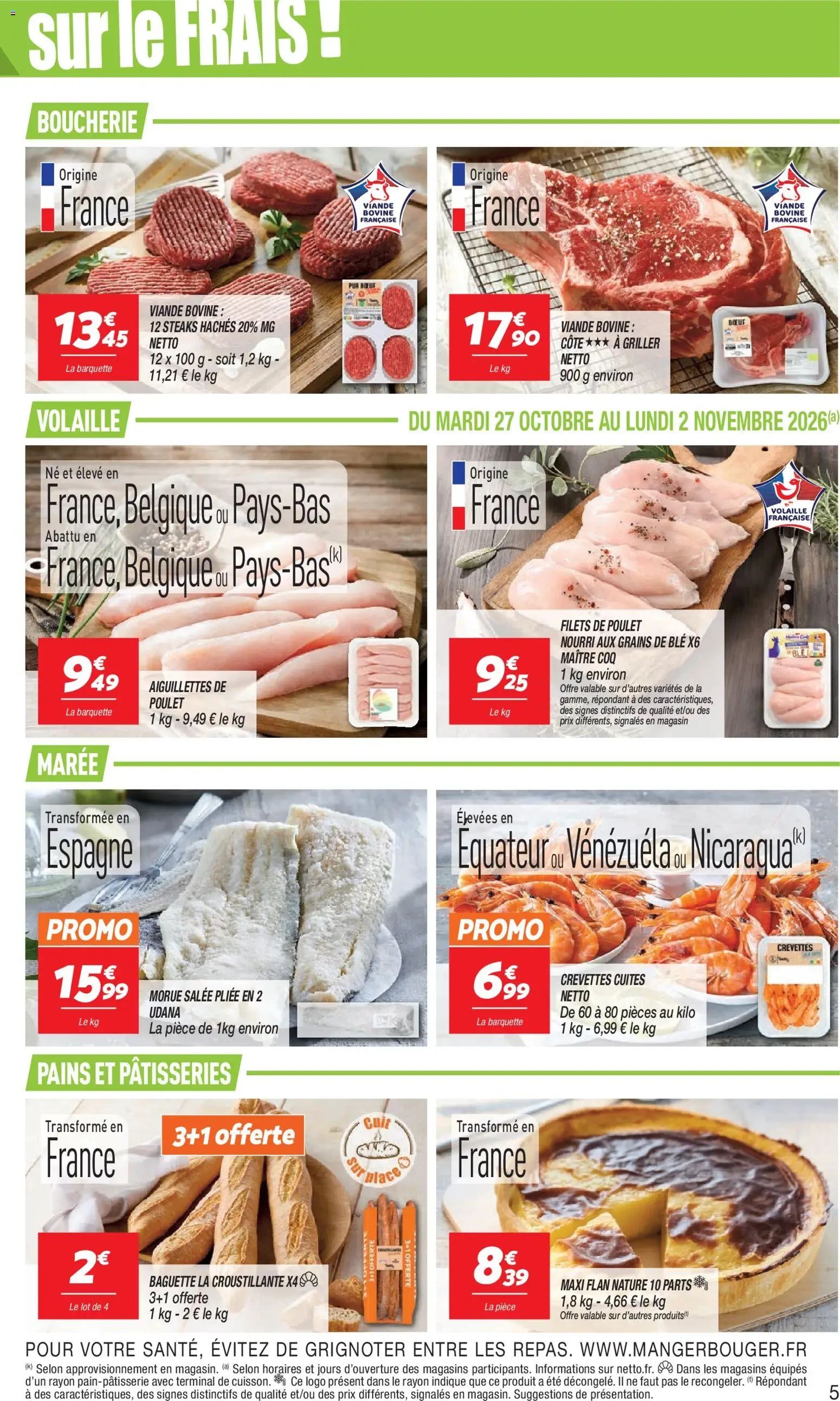 Catalogue Netto du 27 octobre au 9 novembre 2026, page 5 sur 16