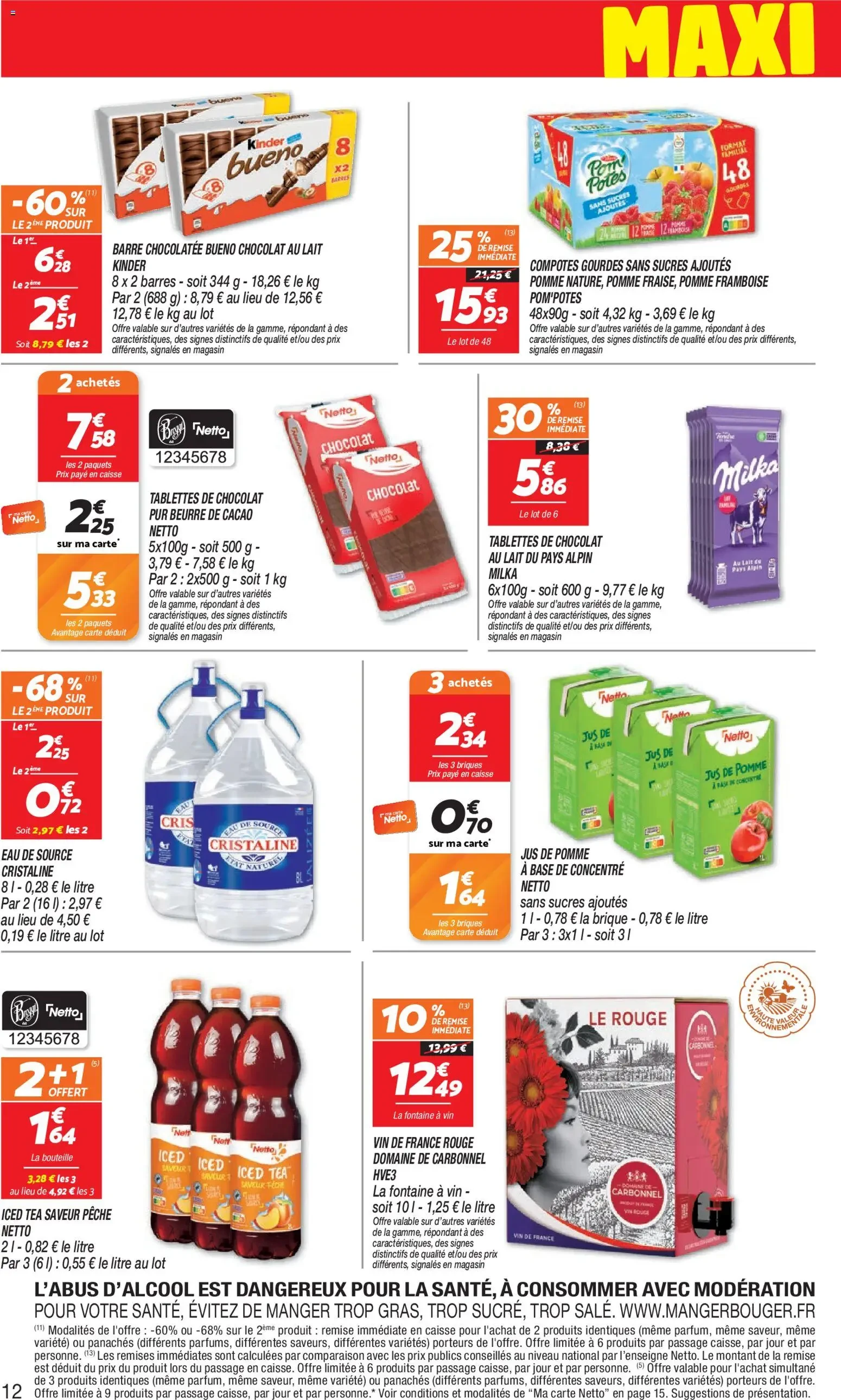 Catalogue Netto du 27 octobre au 9 novembre 2026, page 12 sur 16