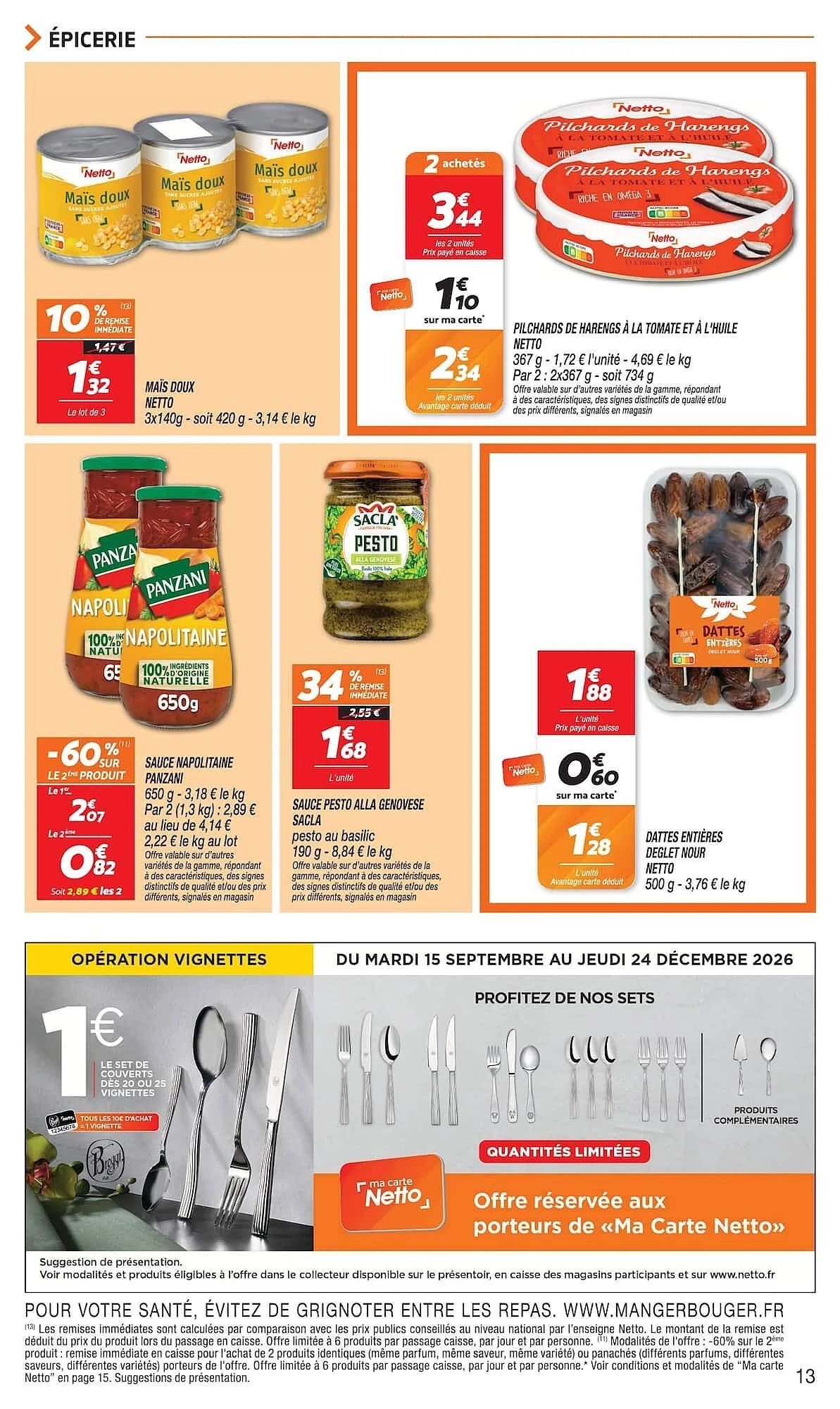 Catalogue Netto du 6 au 12 octobre 2026, page 13 sur 24