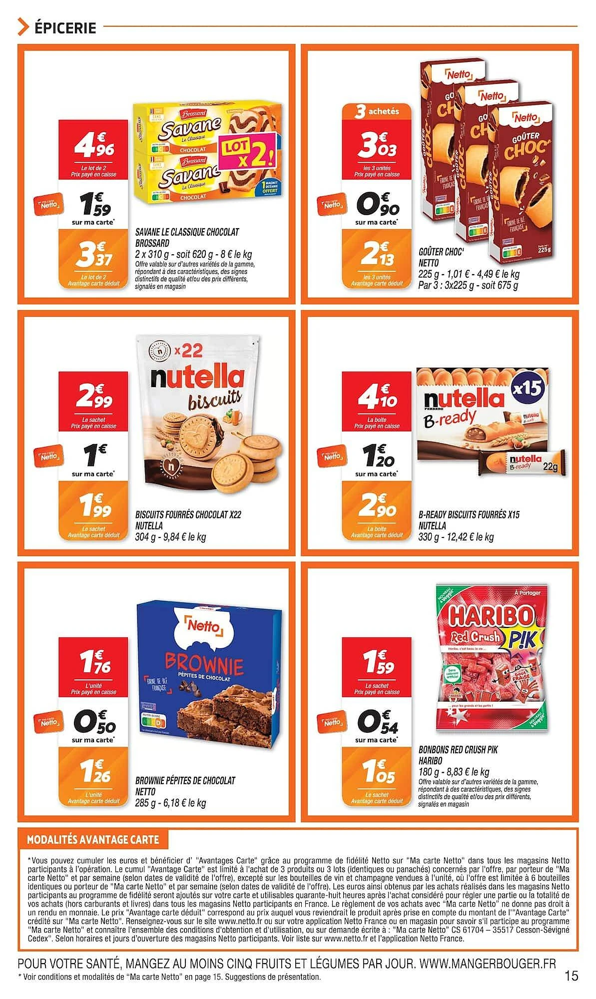 Catalogue Netto du 6 au 12 octobre 2026, page 15 sur 24