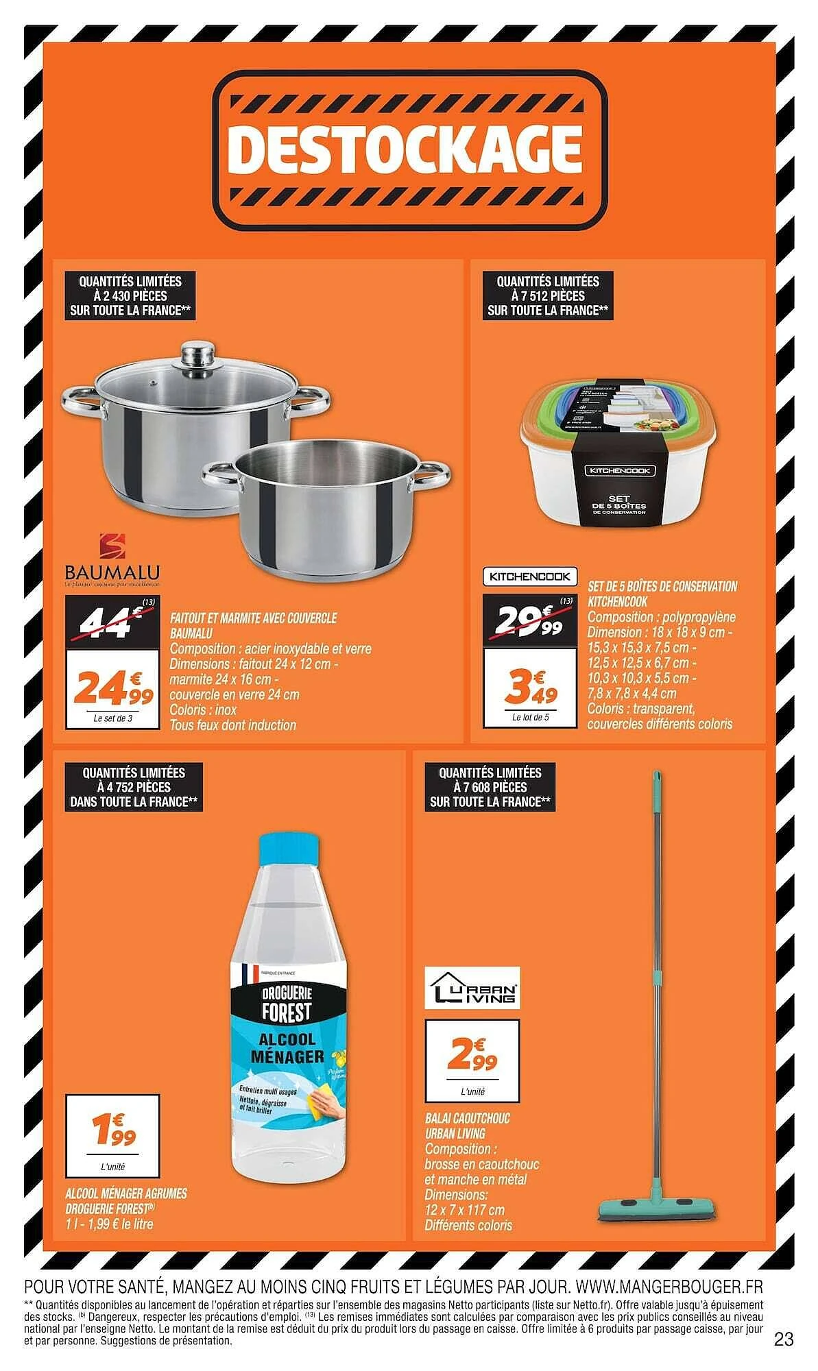 Catalogue Netto du 6 au 12 octobre 2026, page 23 sur 24