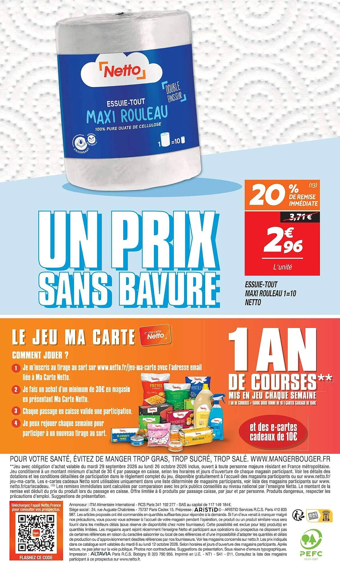 Catalogue Netto du 6 au 12 octobre 2026, page 24 sur 24