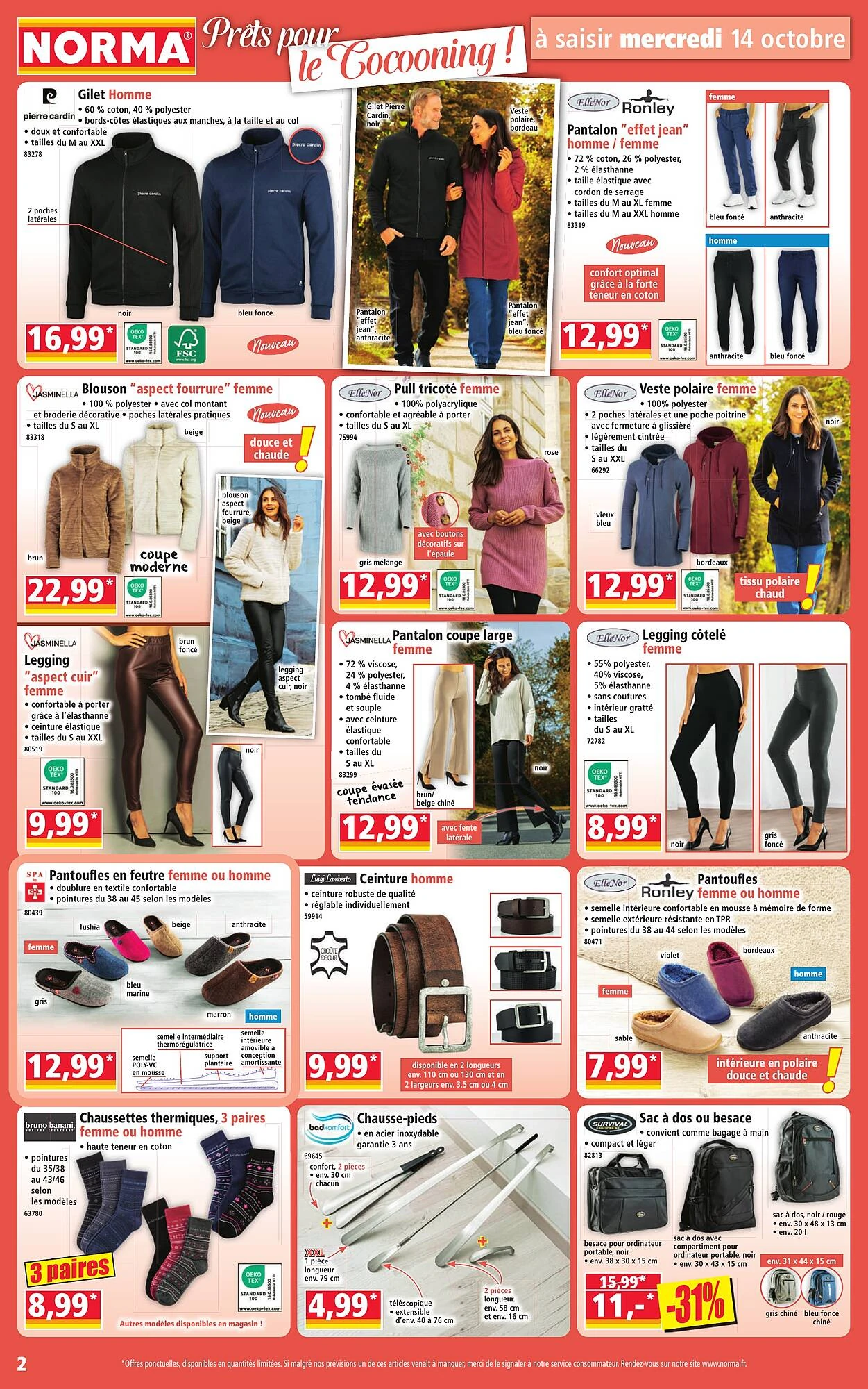 Catalogue Norma du 14 au 20 octobre 2026, page 2 sur 14