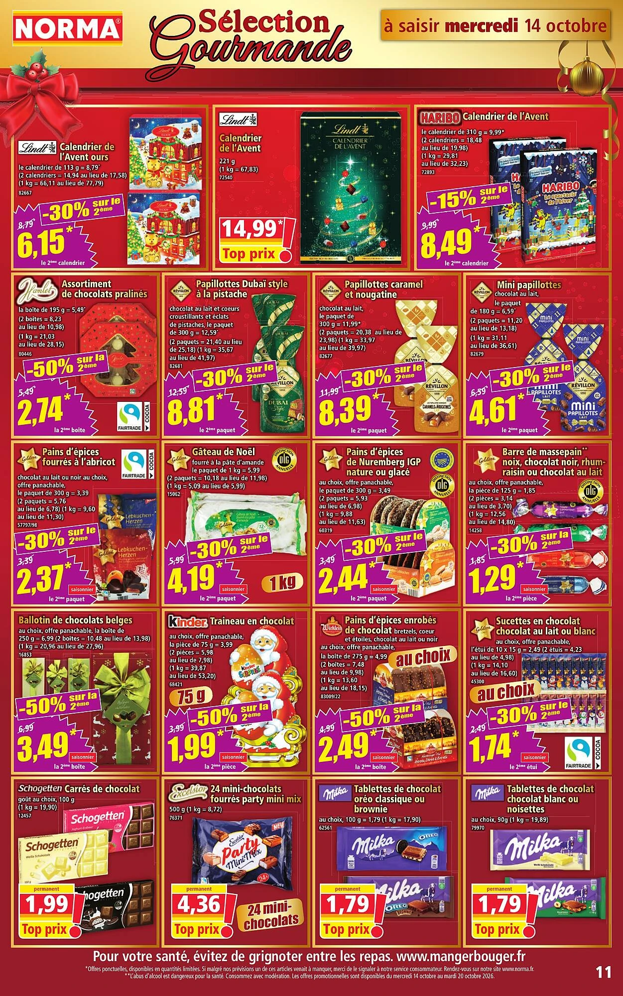 Catalogue Norma du 14 au 20 octobre 2026, page 11 sur 14