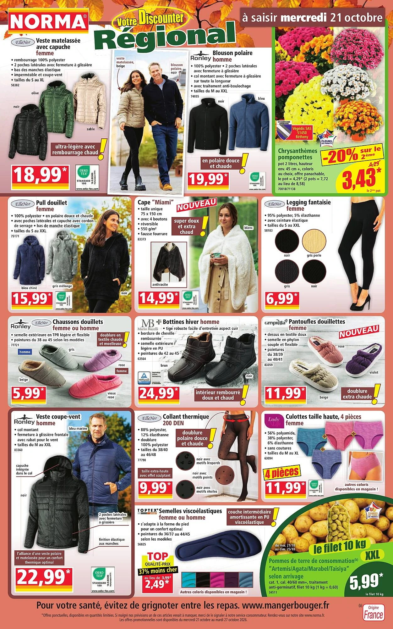 Catalogue Norma du 21 au 27 octobre 2026, page 1 sur 12