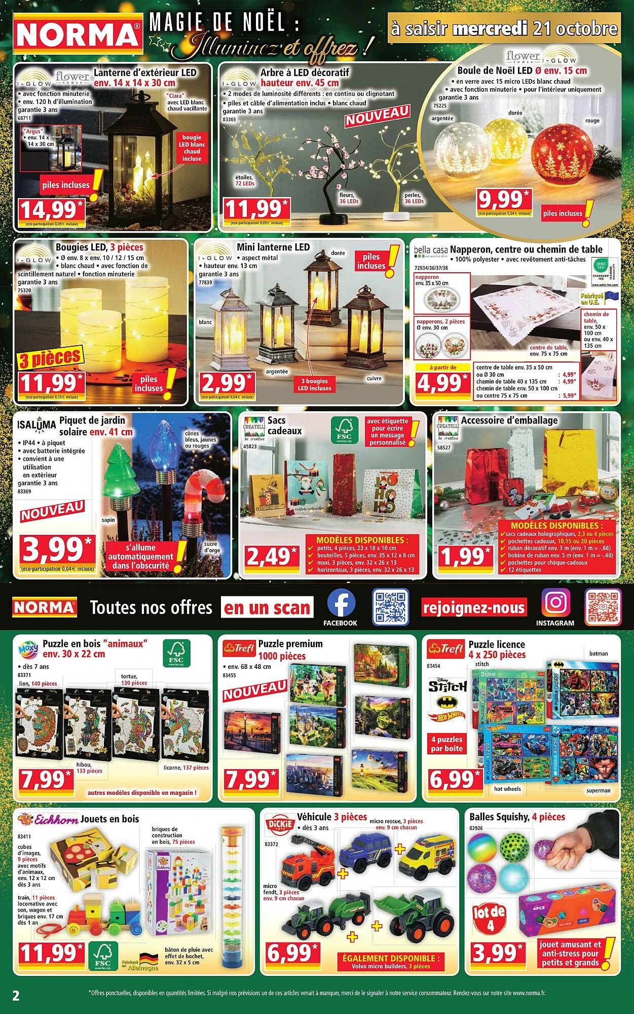 Catalogue Norma du 21 au 27 octobre 2026, page 2 sur 12
