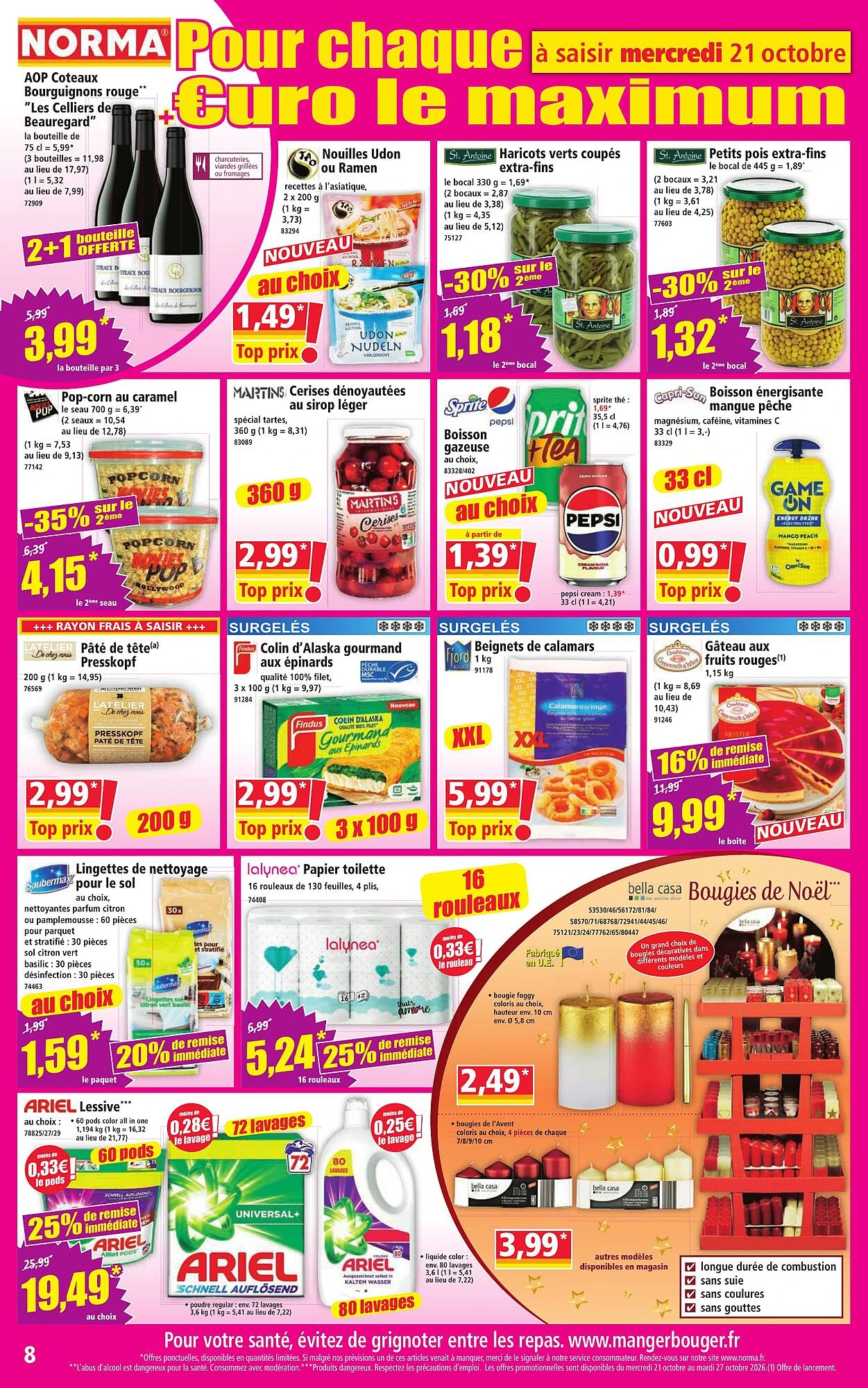 Catalogue Norma du 21 au 27 octobre 2026, page 8 sur 12