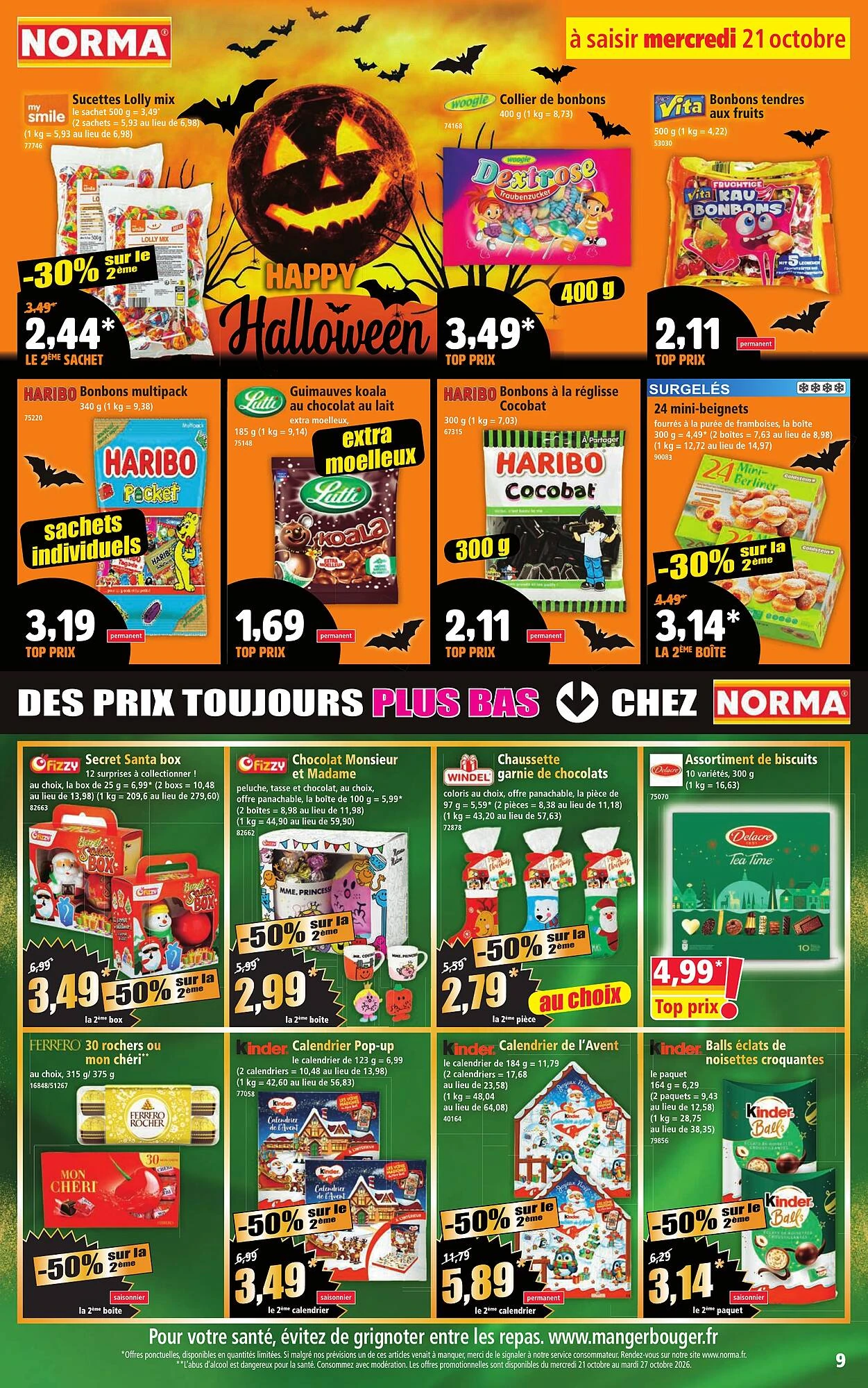 Catalogue Norma du 21 au 27 octobre 2026, page 9 sur 12