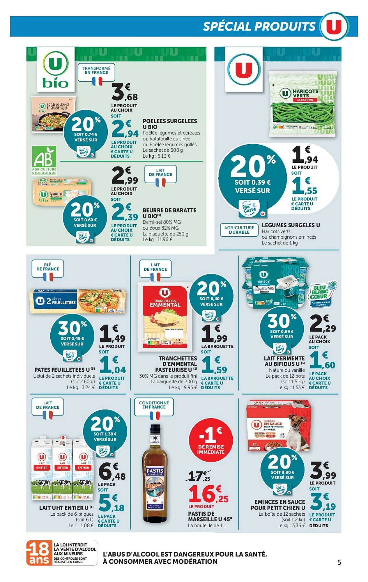 Catalogue Super U du 13 au 25 octobre 2026, page 5 sur 36