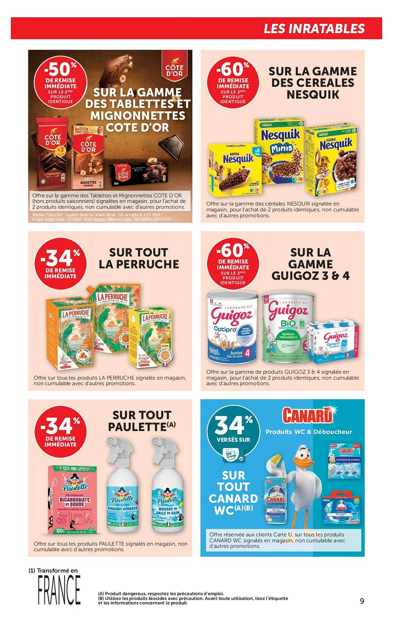 Catalogue Super U du 13 au 25 octobre 2026, page 9 sur 36