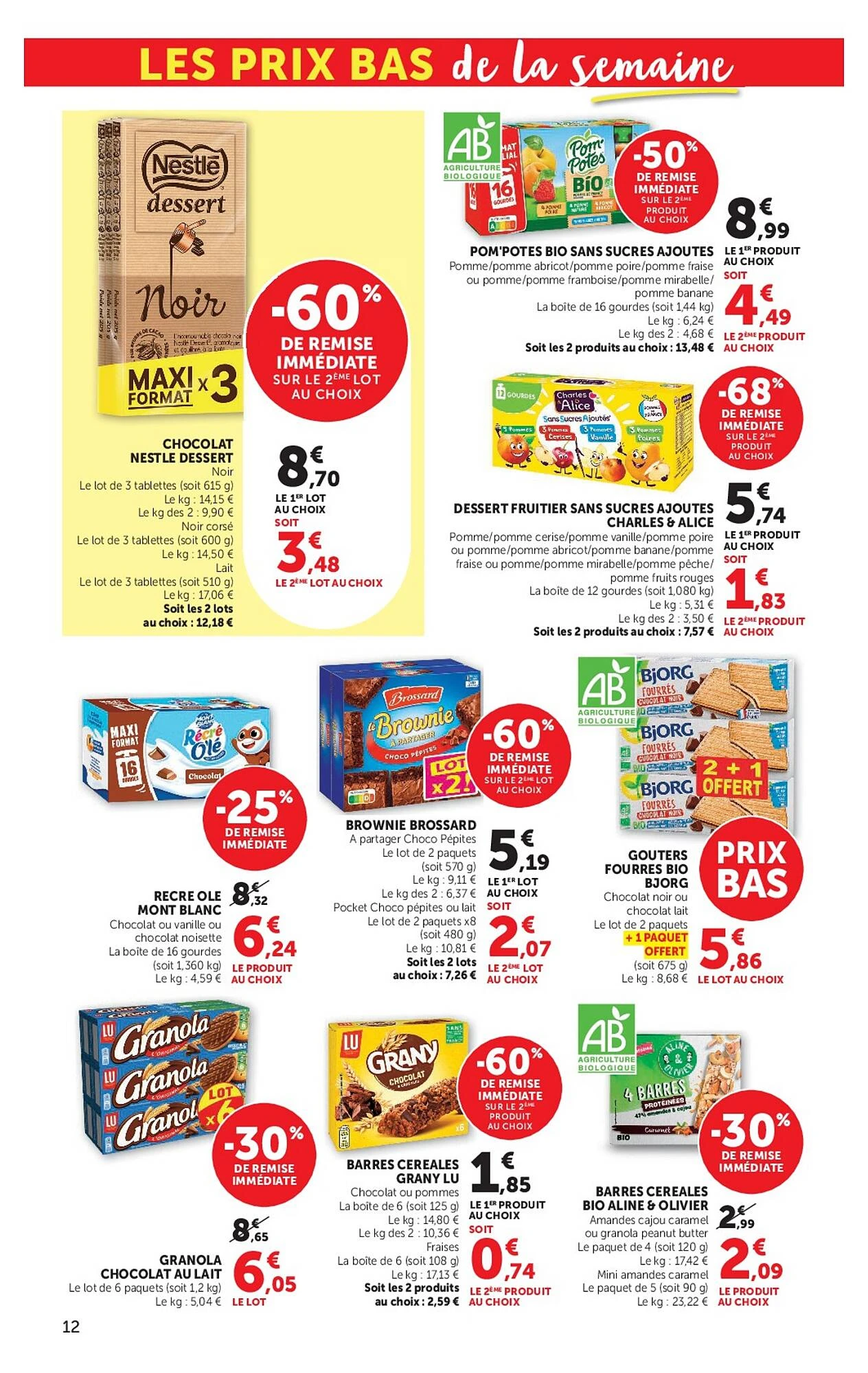 Catalogue Super U du 13 au 25 octobre 2026, page 12 sur 36