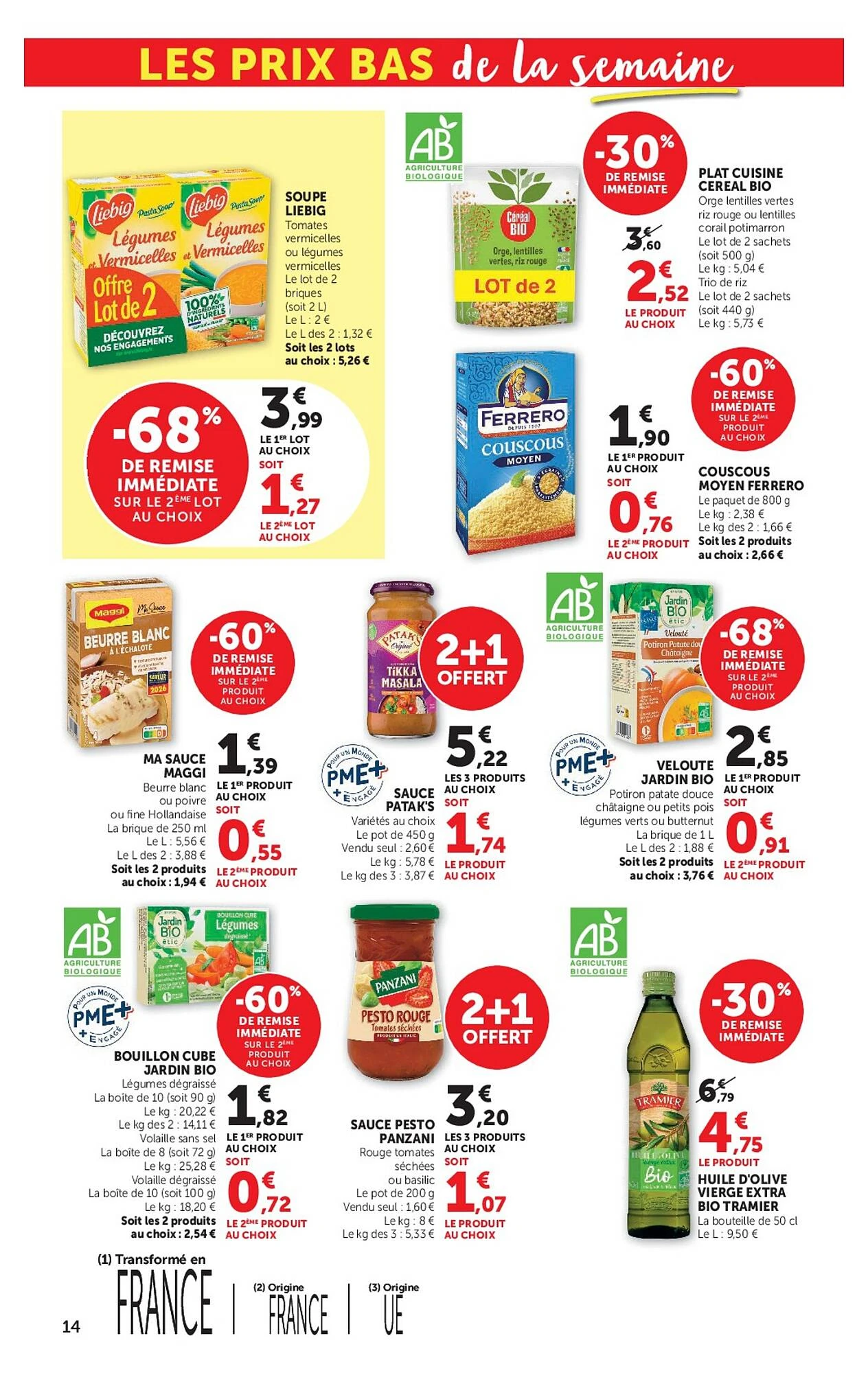 Catalogue Super U du 13 au 25 octobre 2026, page 14 sur 36