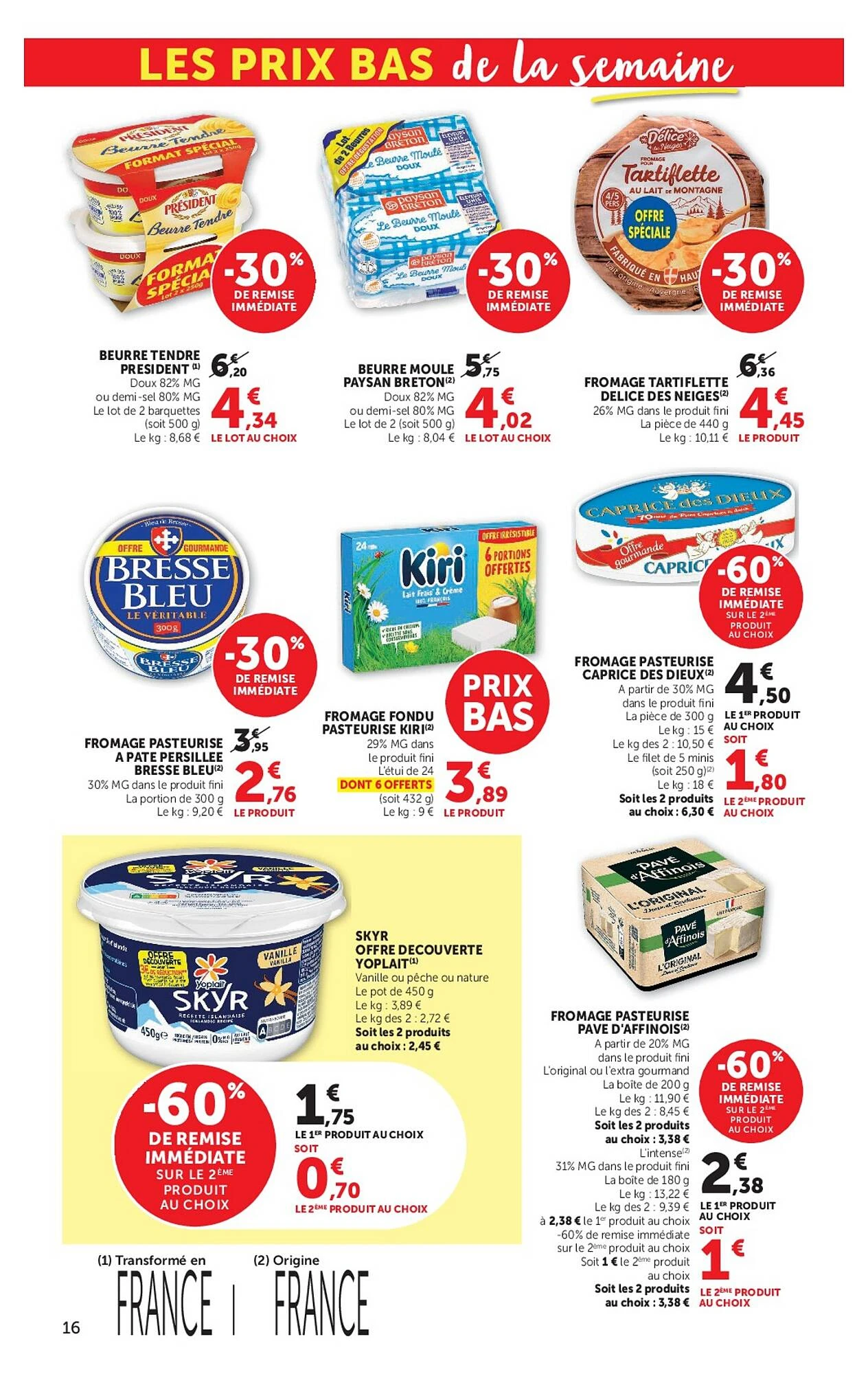 Catalogue Super U du 13 au 25 octobre 2026, page 16 sur 36