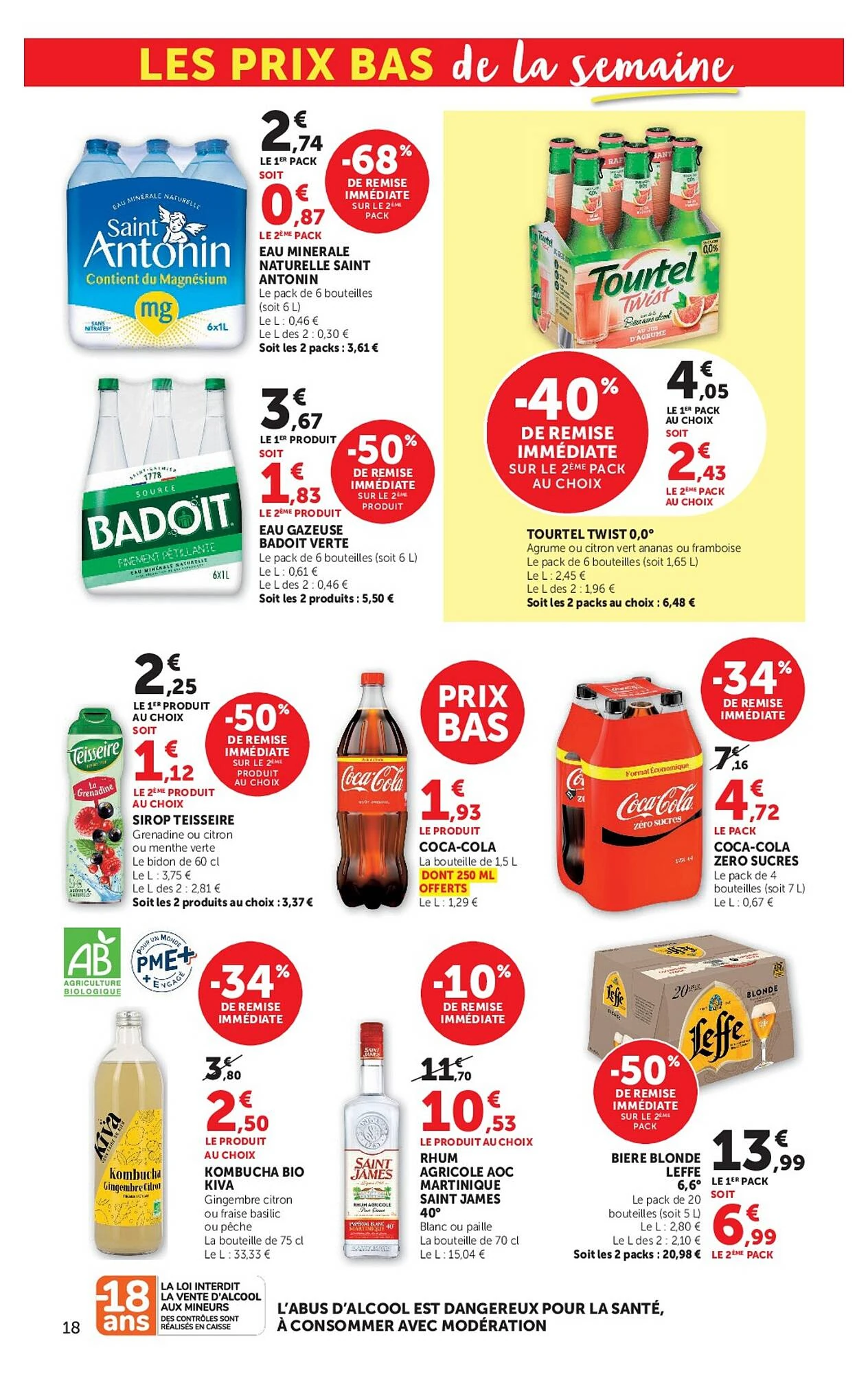 Catalogue Super U du 13 au 25 octobre 2026, page 18 sur 36