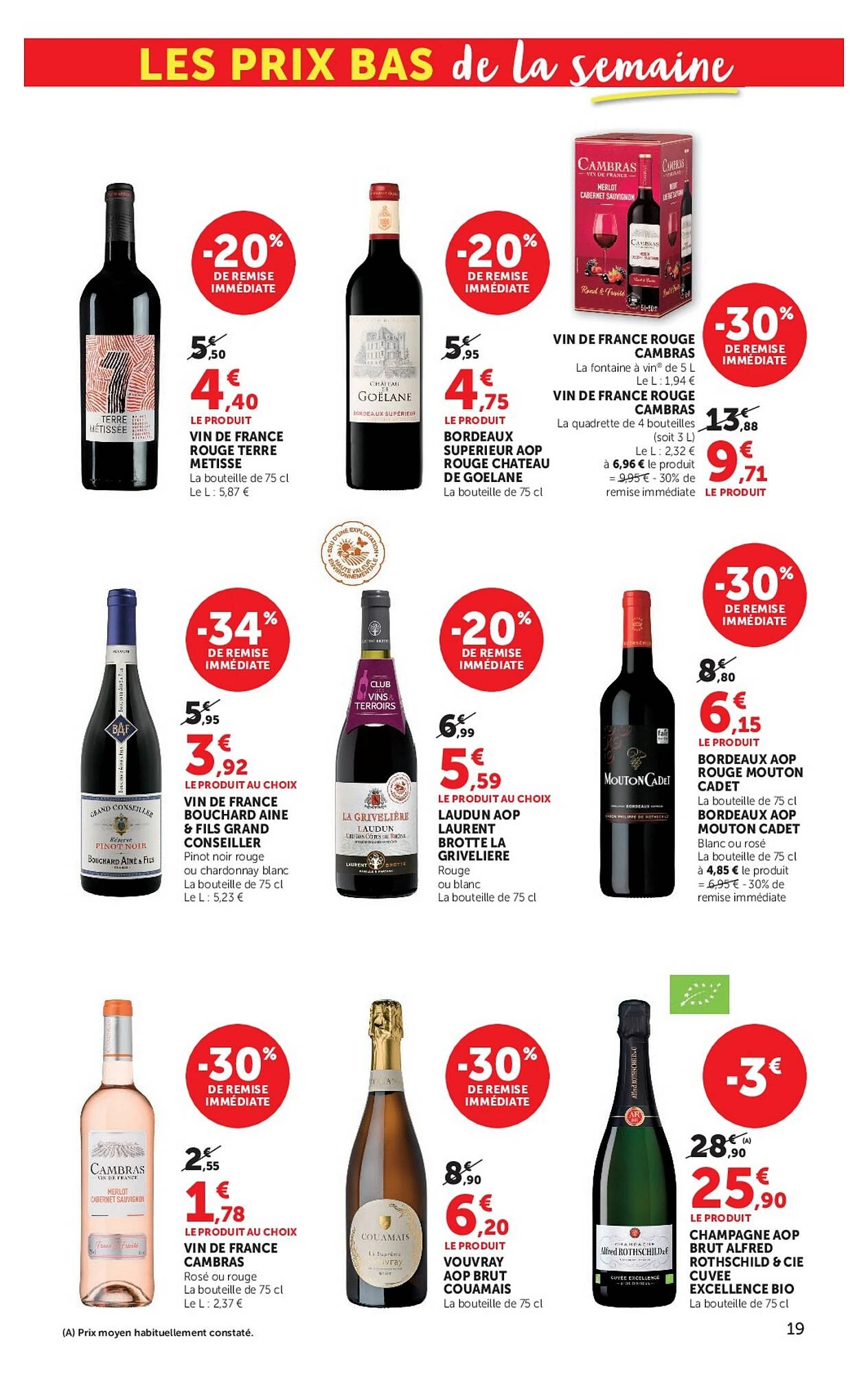 Catalogue Super U du 13 au 25 octobre 2026, page 19 sur 36