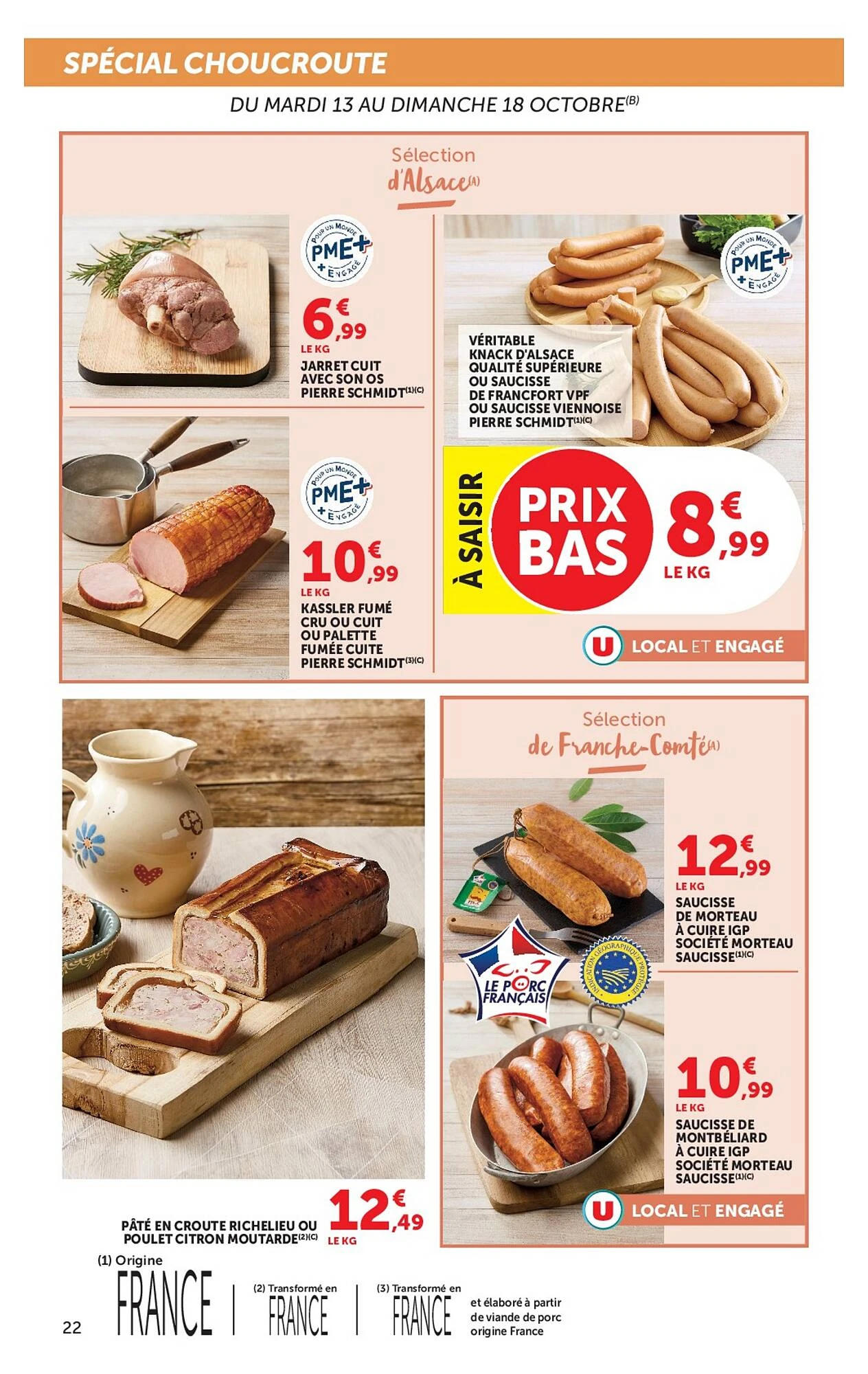 Catalogue Super U du 13 au 25 octobre 2026, page 22 sur 36