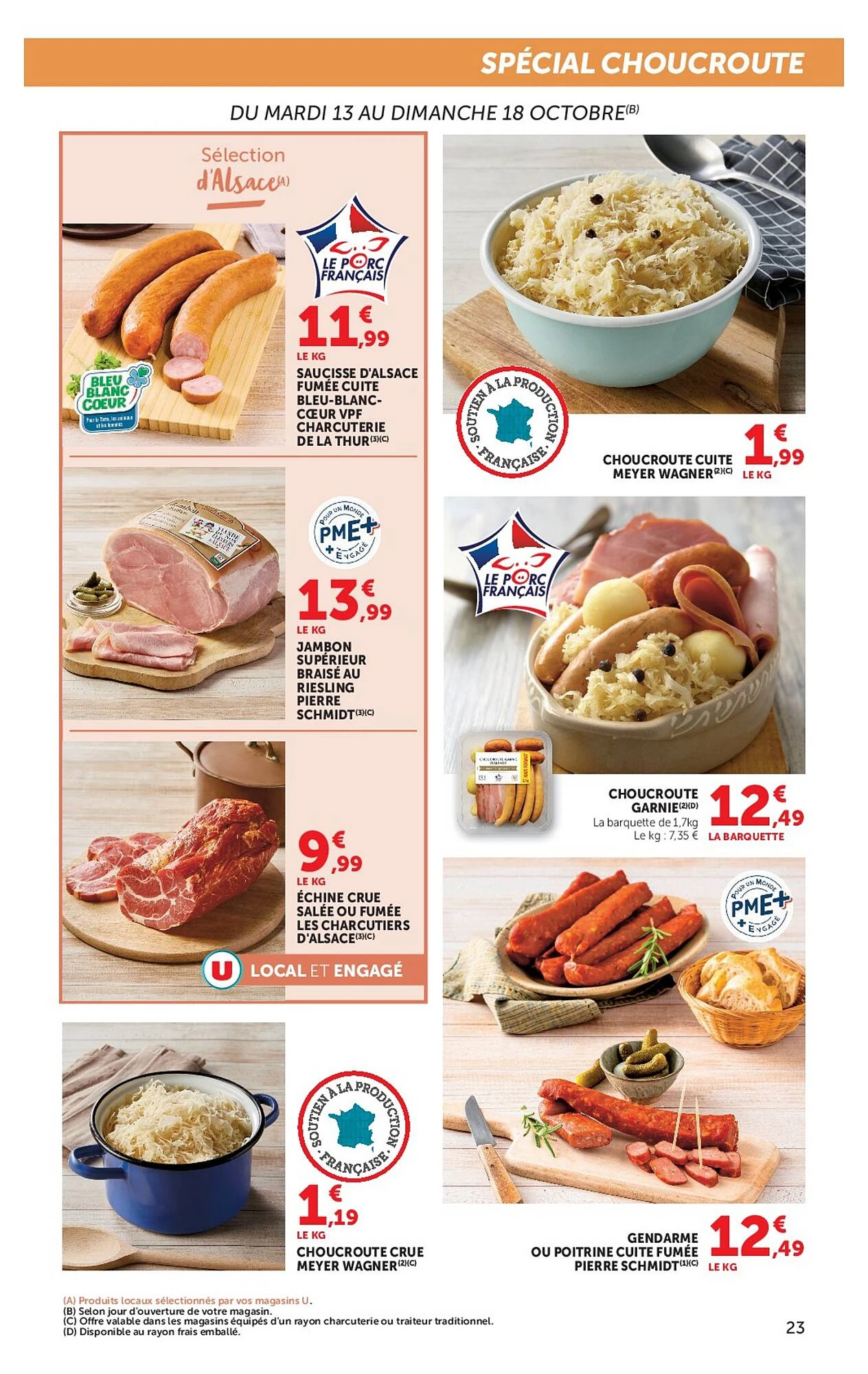Catalogue Super U du 13 au 25 octobre 2026, page 23 sur 36