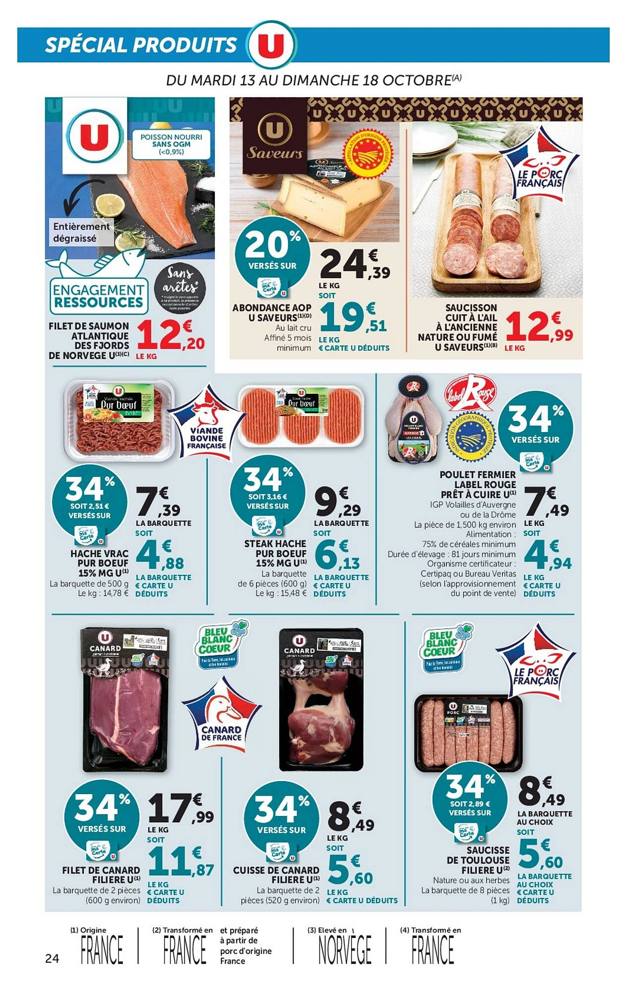 Catalogue Super U du 13 au 25 octobre 2026, page 24 sur 36