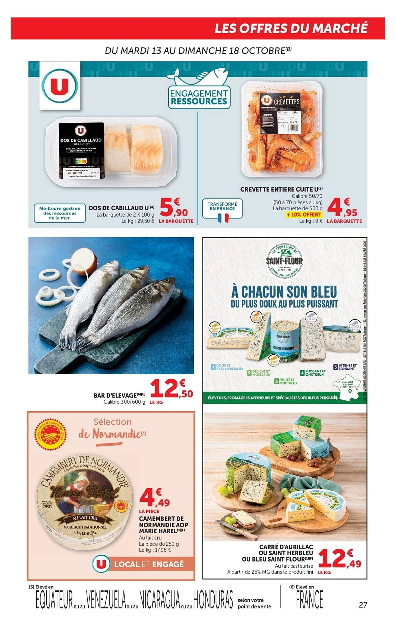 Catalogue Super U du 13 au 25 octobre 2026, page 27 sur 36