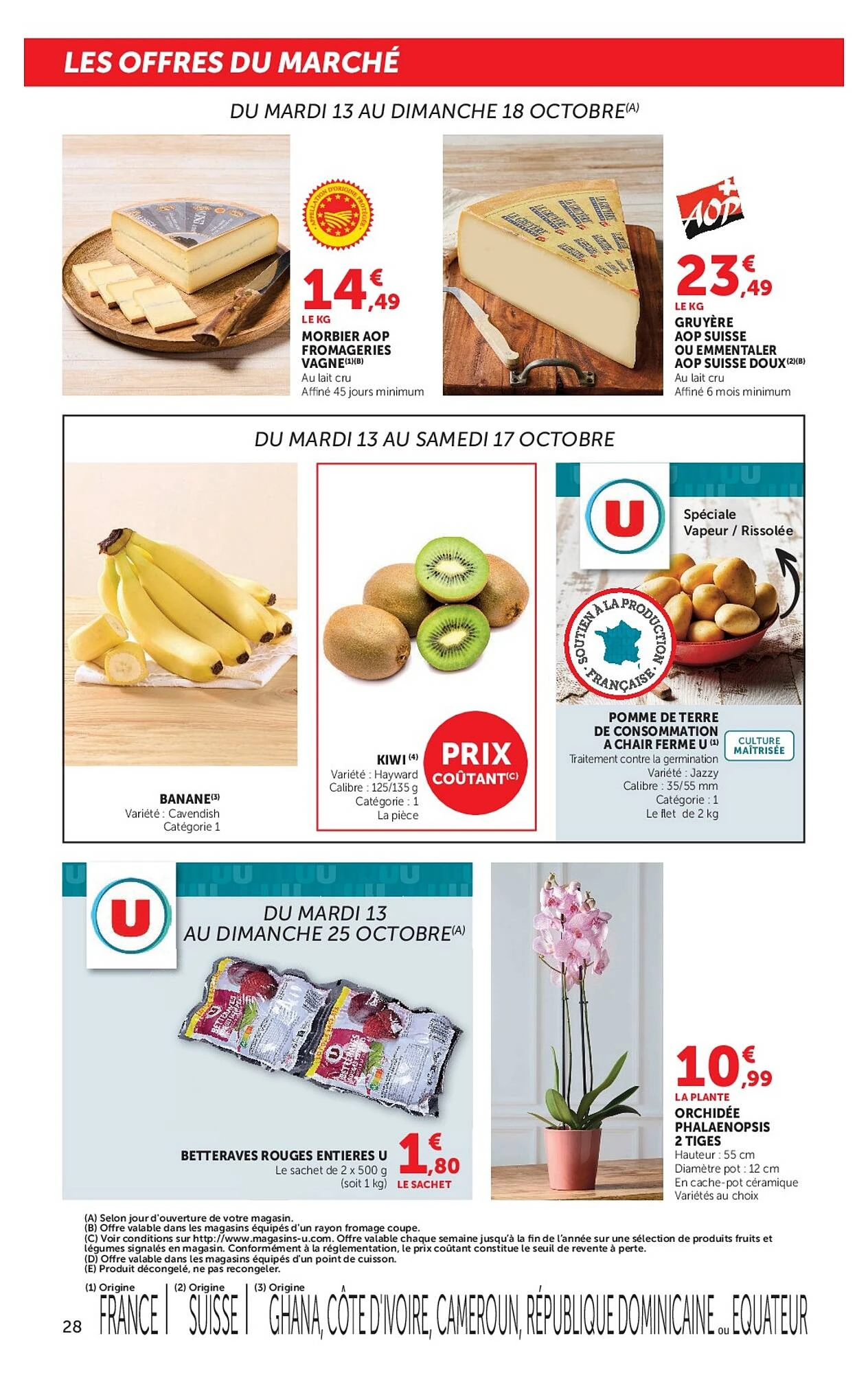 Catalogue Super U du 13 au 25 octobre 2026, page 28 sur 36