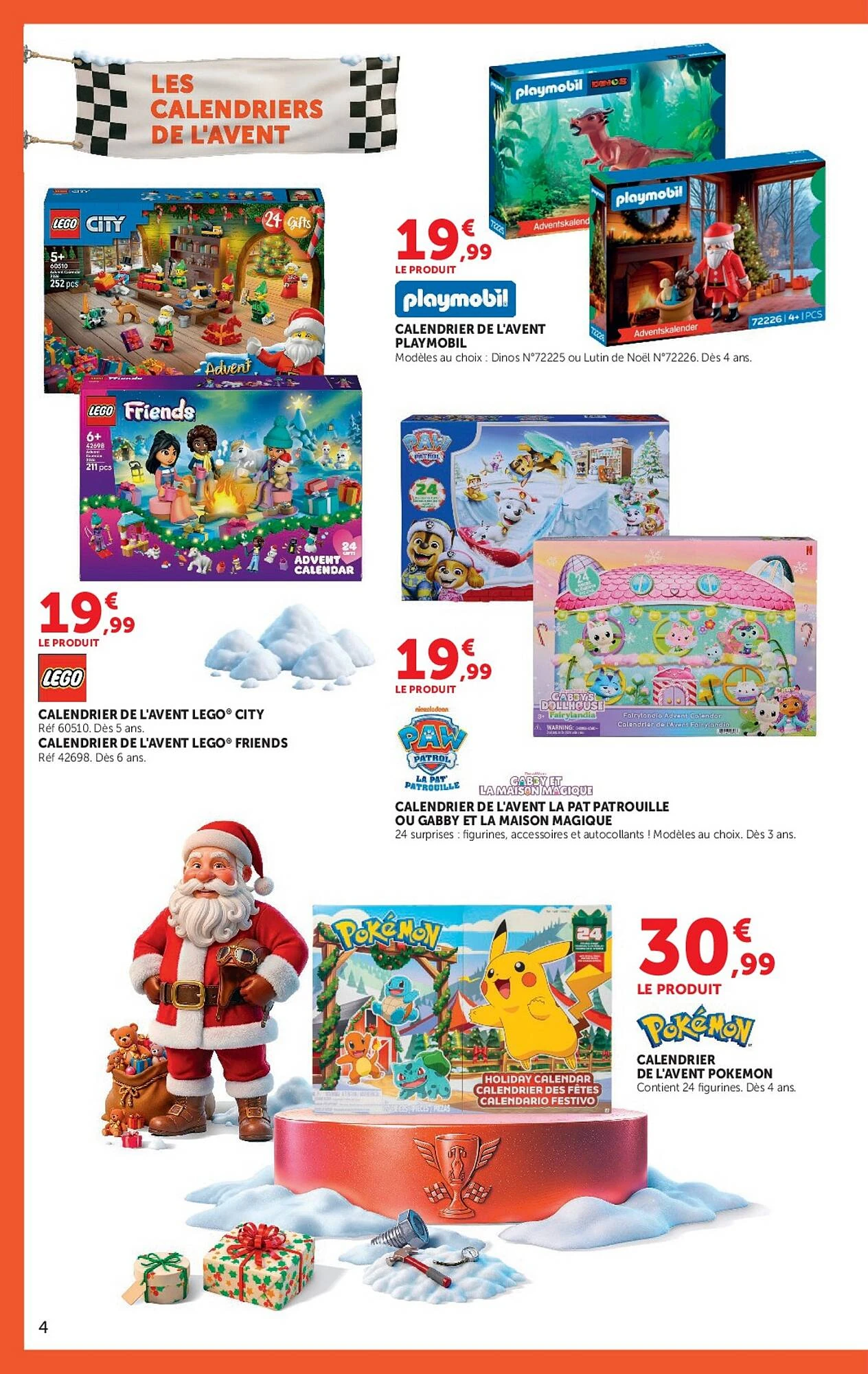 Catalogue Super U jouets de Noël du 20 octobre au 6 décembre 2026, page 4 sur 40