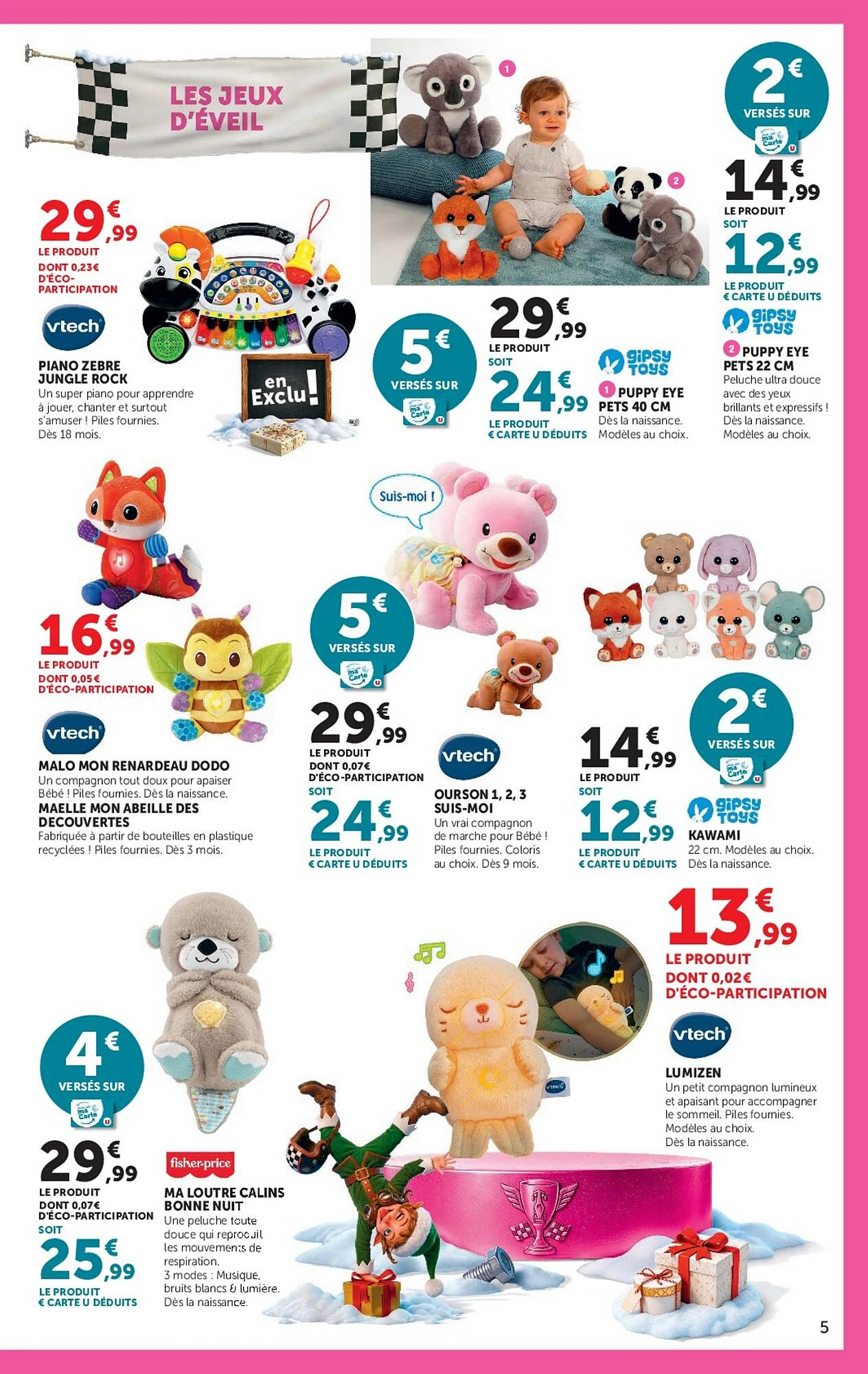 Catalogue Super U jouets de Noël du 20 octobre au 6 décembre 2026, page 5 sur 40