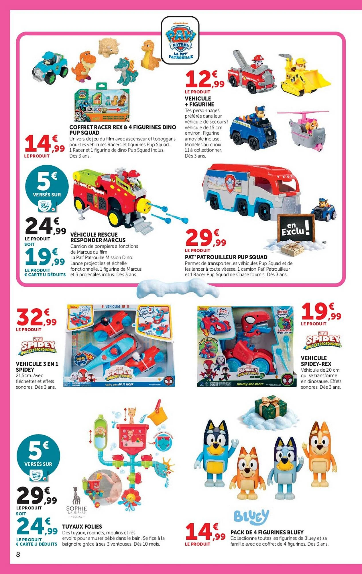 Catalogue Super U jouets de Noël du 20 octobre au 6 décembre 2026, page 8 sur 40