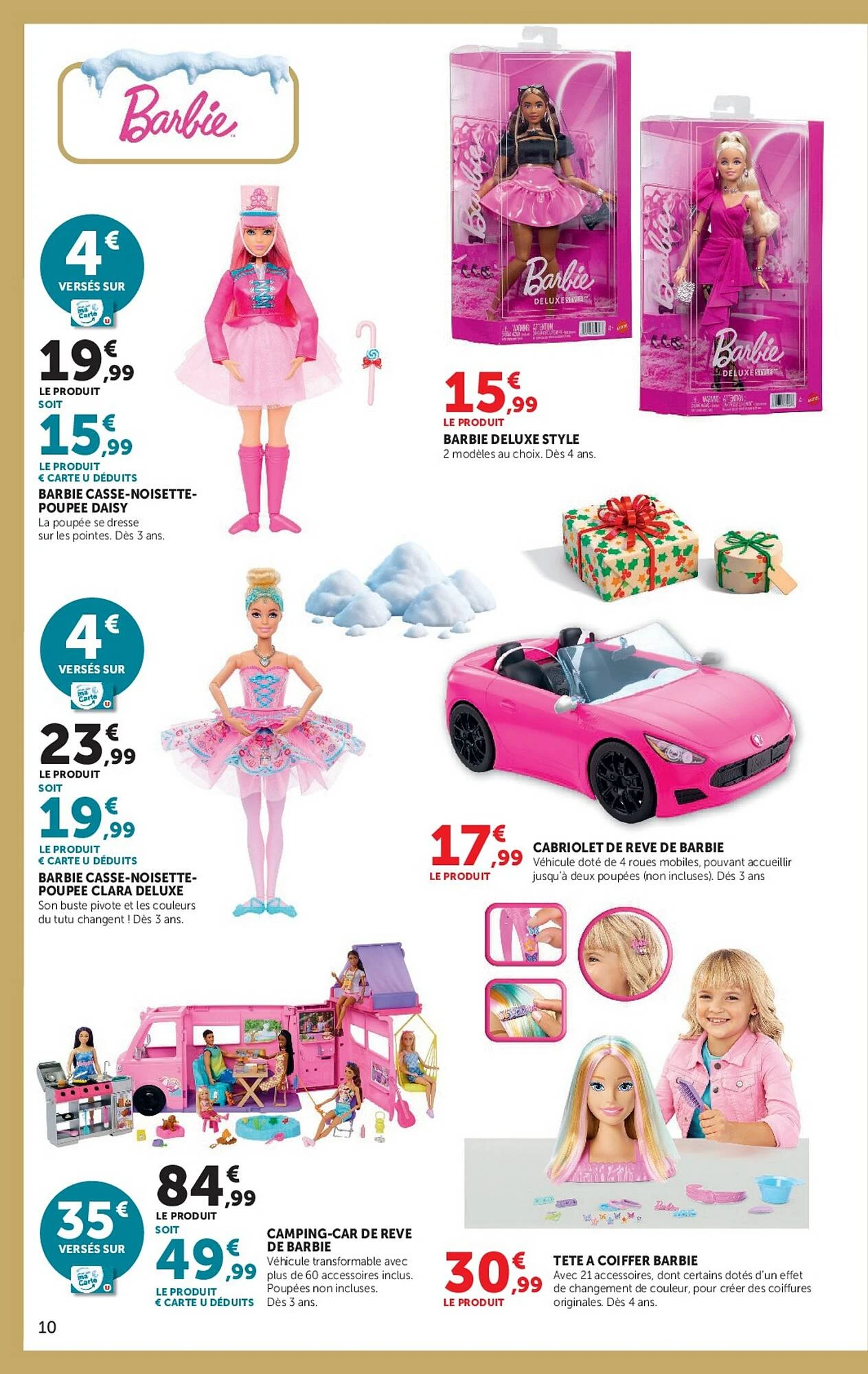 Catalogue Super U jouets de Noël du 20 octobre au 6 décembre 2026, page 10 sur 40