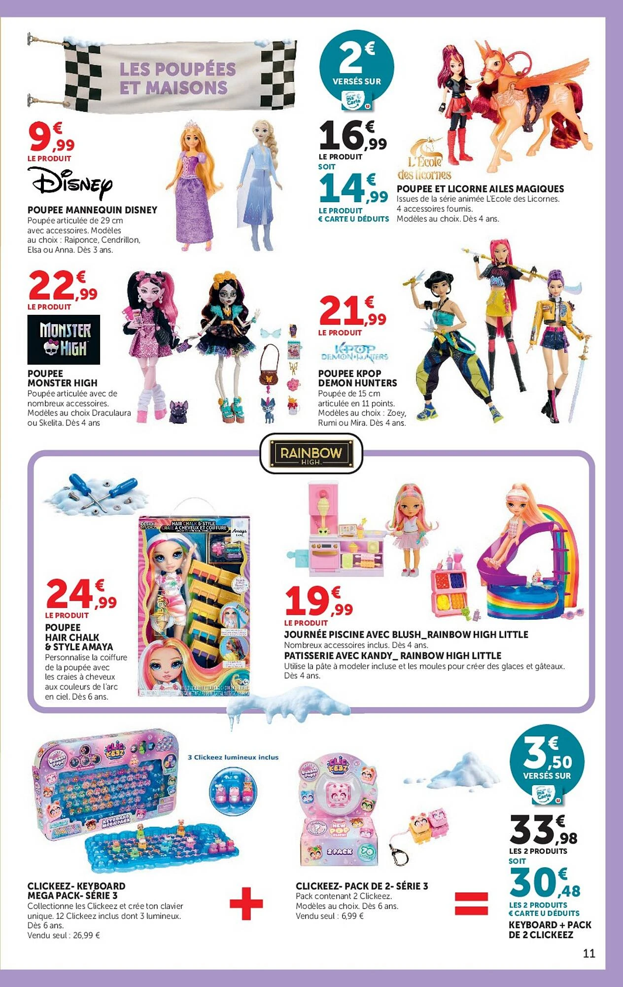 Catalogue Super U jouets de Noël du 20 octobre au 6 décembre 2026, page 11 sur 40