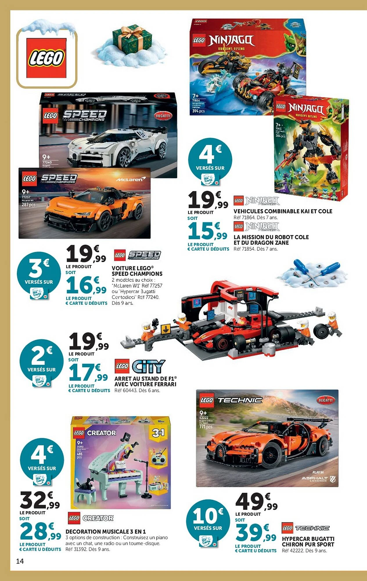 Catalogue Super U jouets de Noël du 20 octobre au 6 décembre 2026, page 14 sur 40