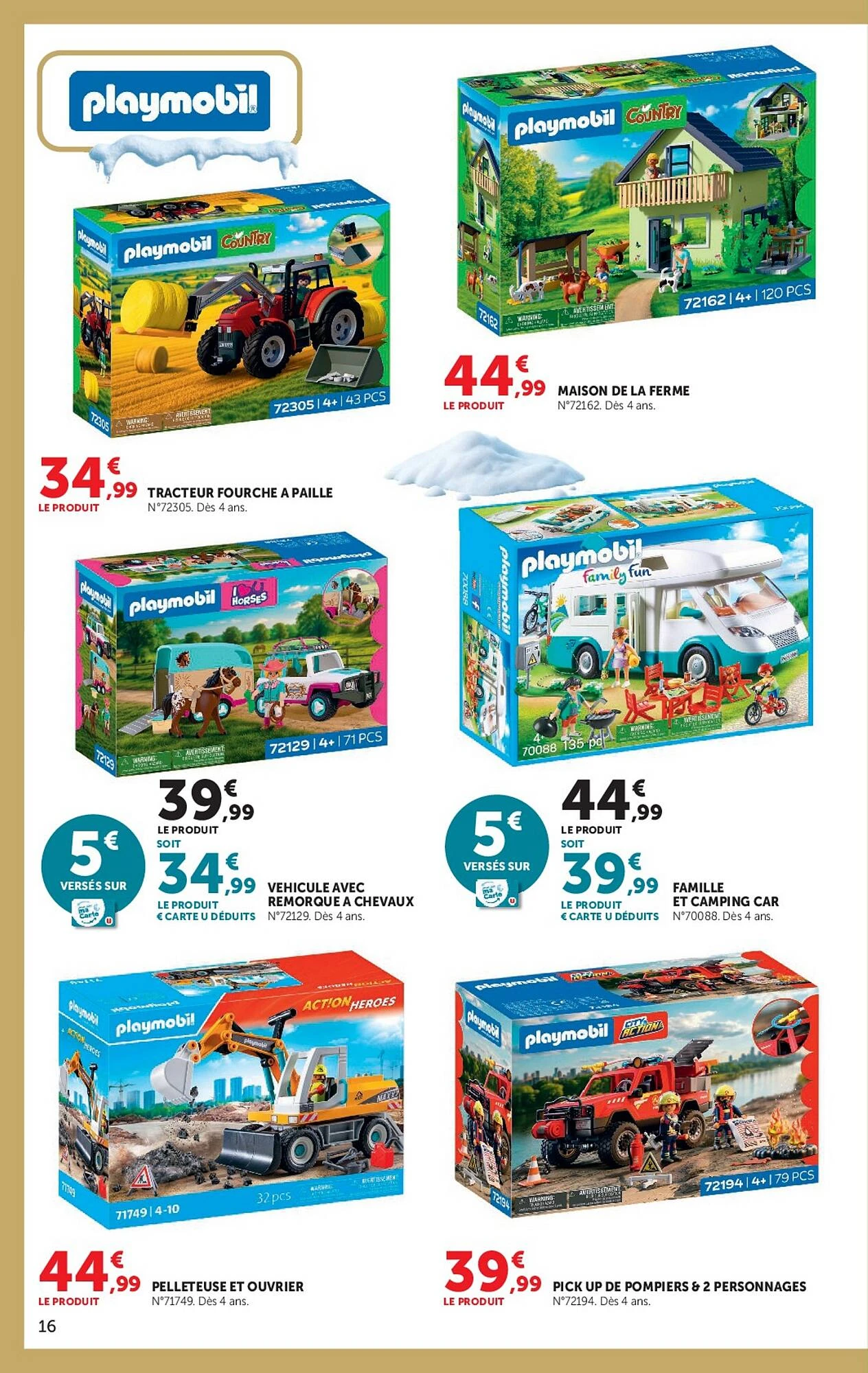 Catalogue Super U jouets de Noël du 20 octobre au 6 décembre 2026, page 16 sur 40