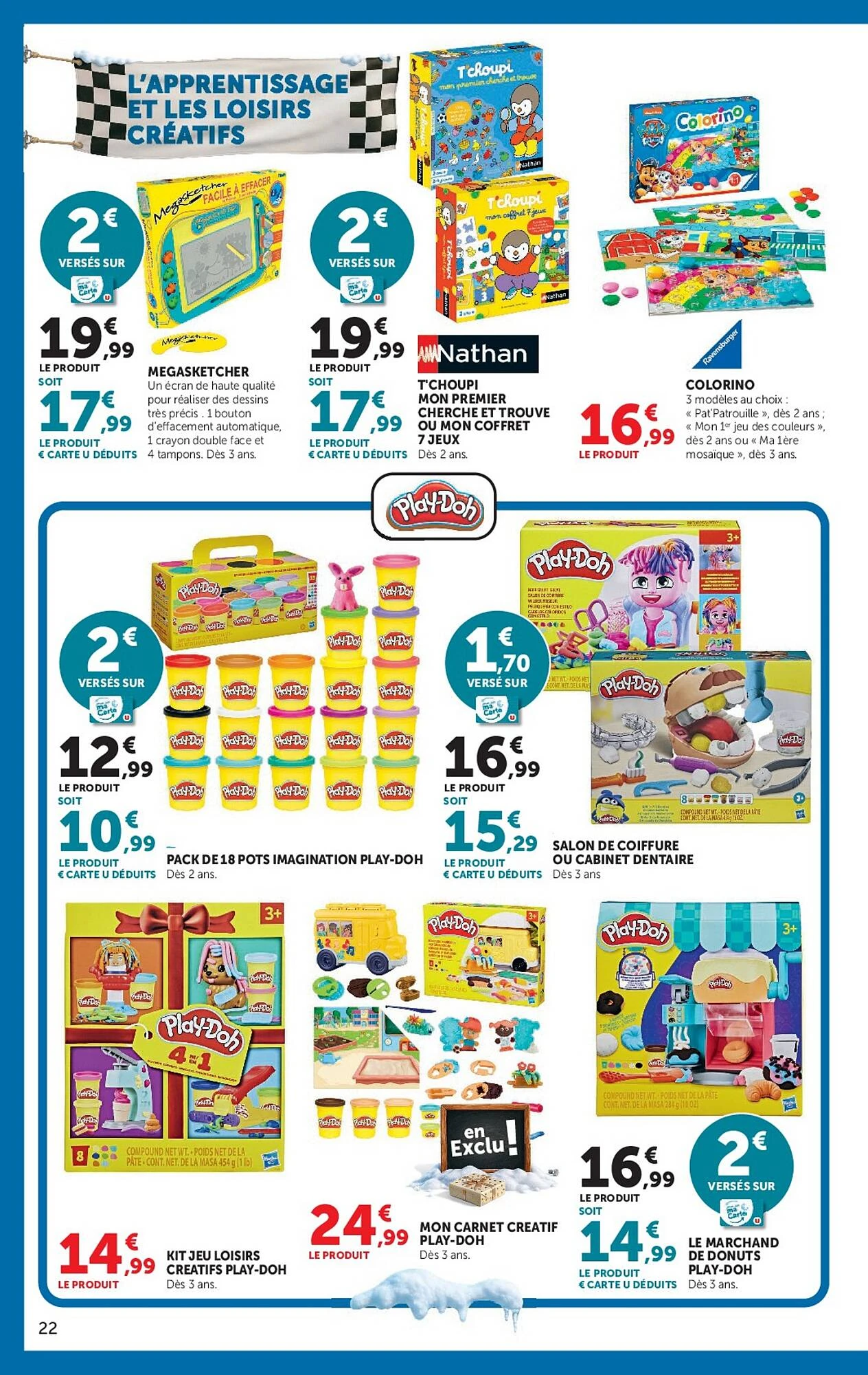 Catalogue Super U jouets de Noël du 20 octobre au 6 décembre 2026, page 22 sur 40