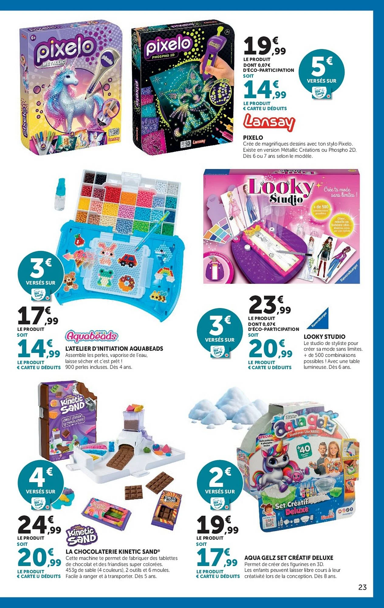 Catalogue Super U jouets de Noël du 20 octobre au 6 décembre 2026, page 23 sur 40