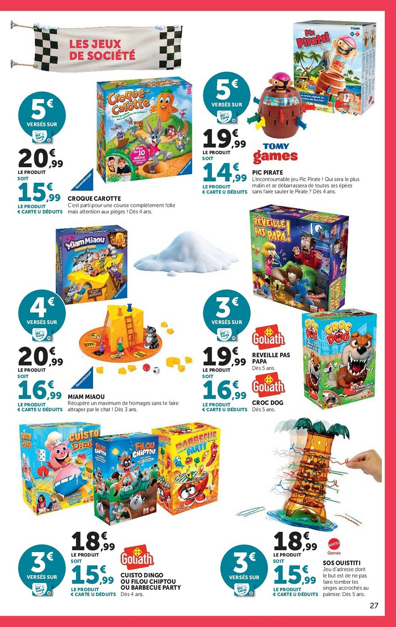 Catalogue Super U jouets de Noël du 20 octobre au 6 décembre 2026, page 27 sur 40