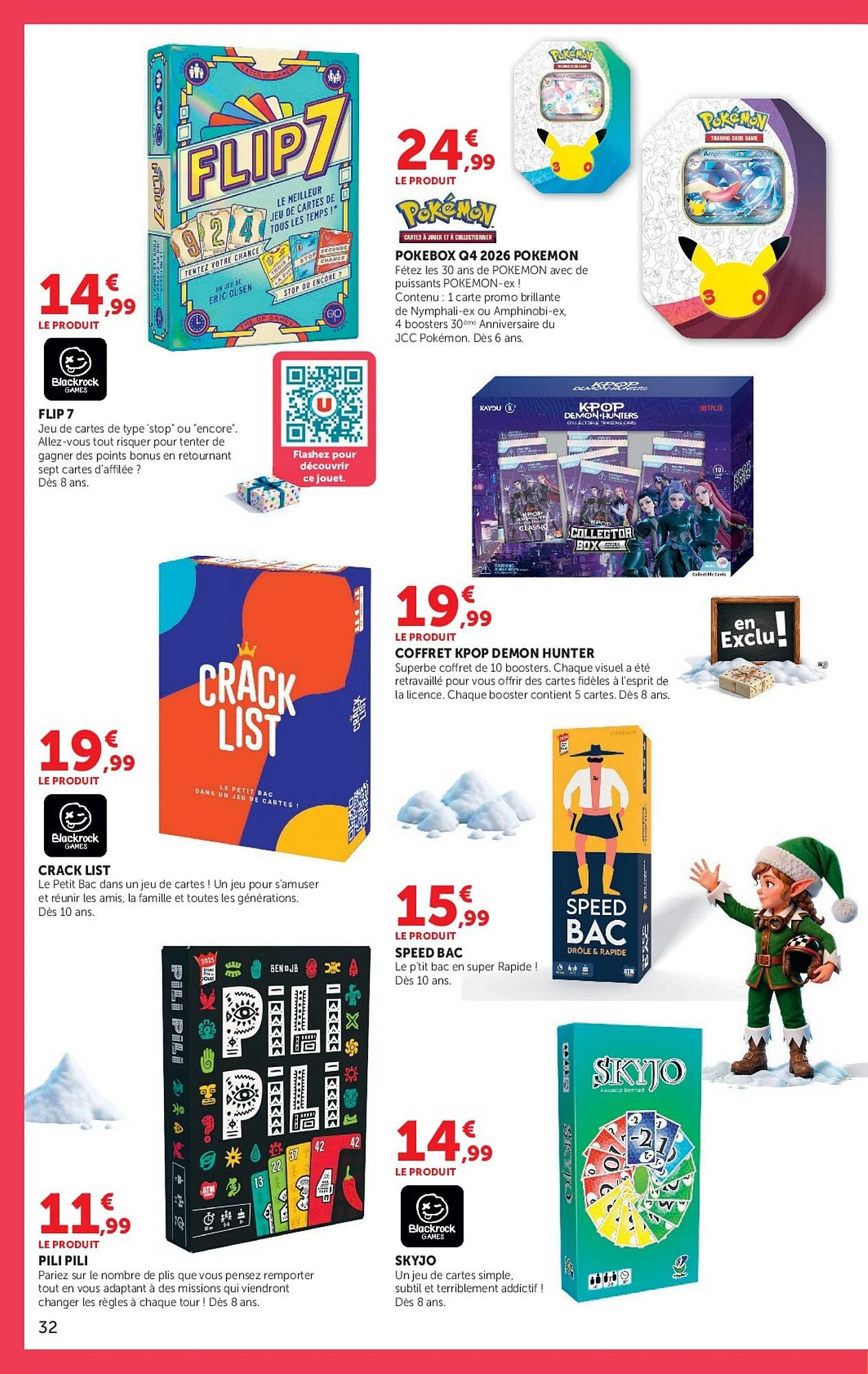 Catalogue Super U jouets de Noël du 20 octobre au 6 décembre 2026, page 32 sur 40