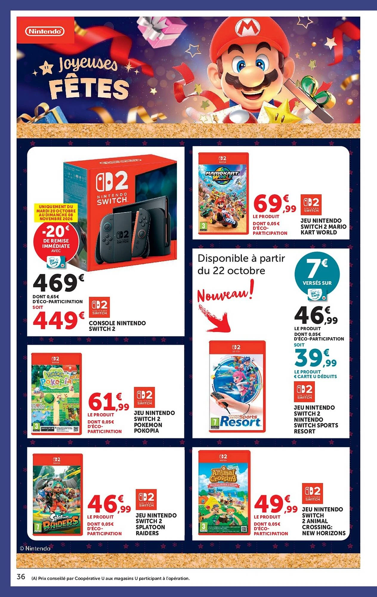 Catalogue Super U jouets de Noël du 20 octobre au 6 décembre 2026, page 36 sur 40